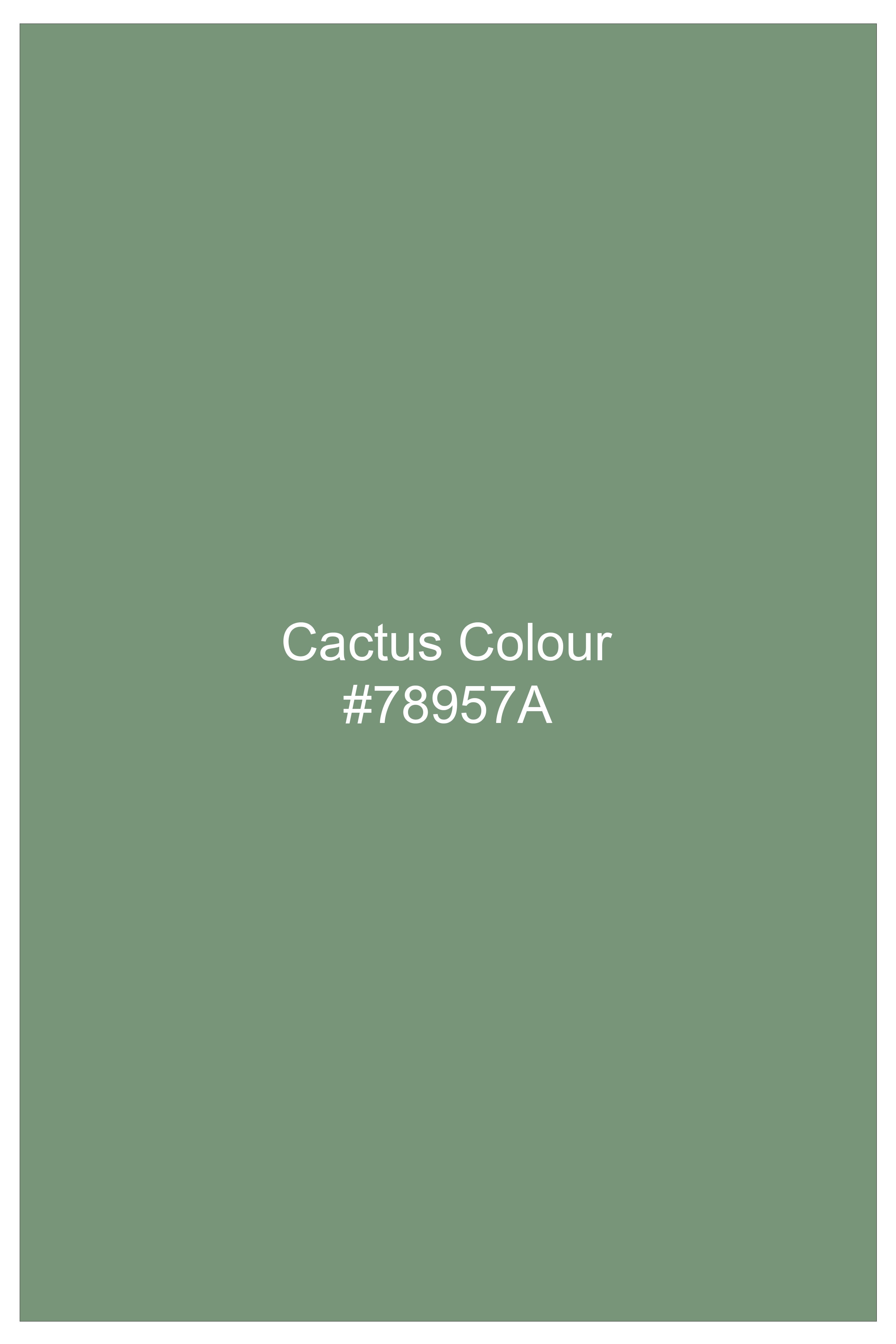 Sageon-Cactus Green Oxford Premium Cotton Dress Shirt
