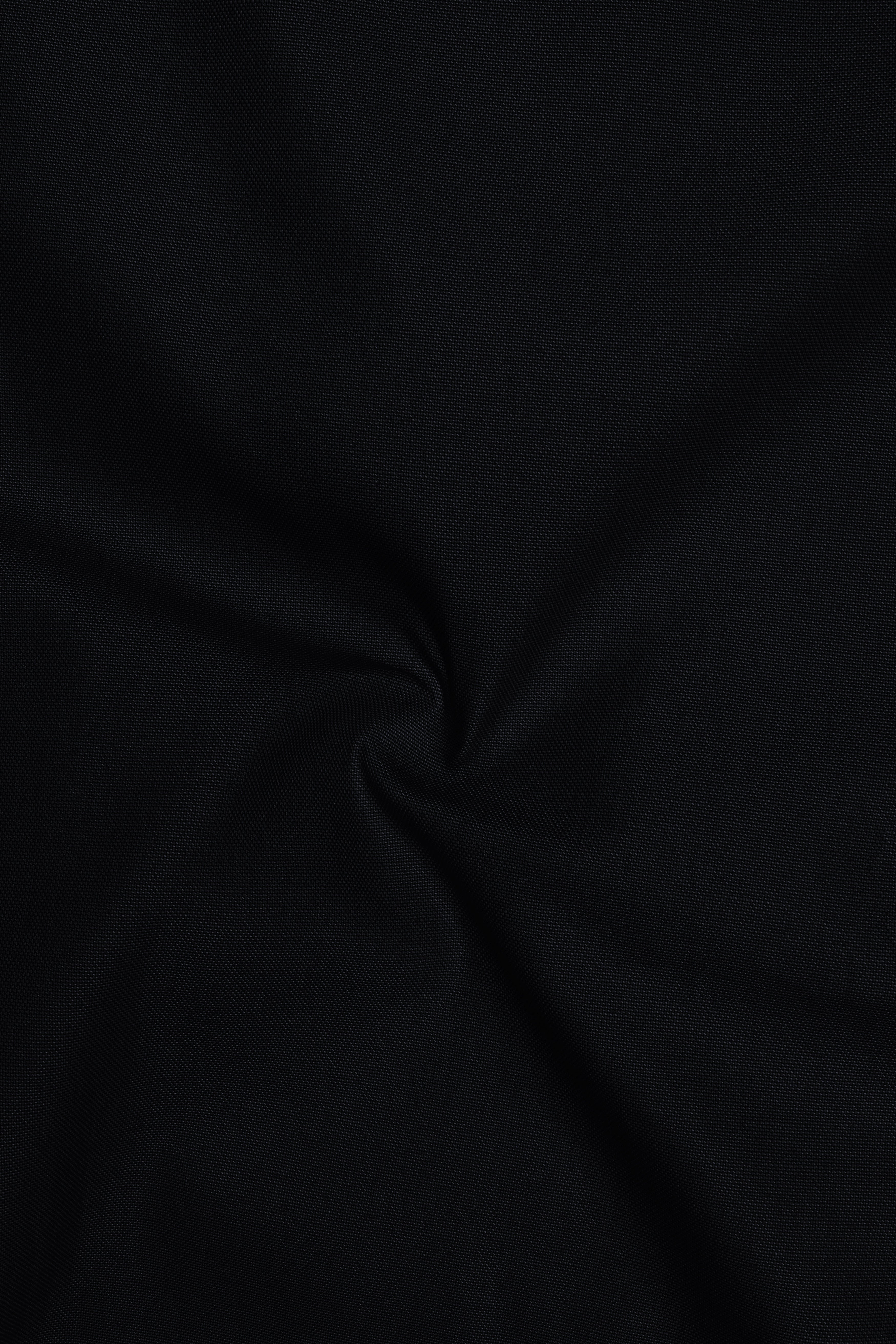 Eclipse-Jade Black Oxford Premium Cotton Dress Cut Away Shirt