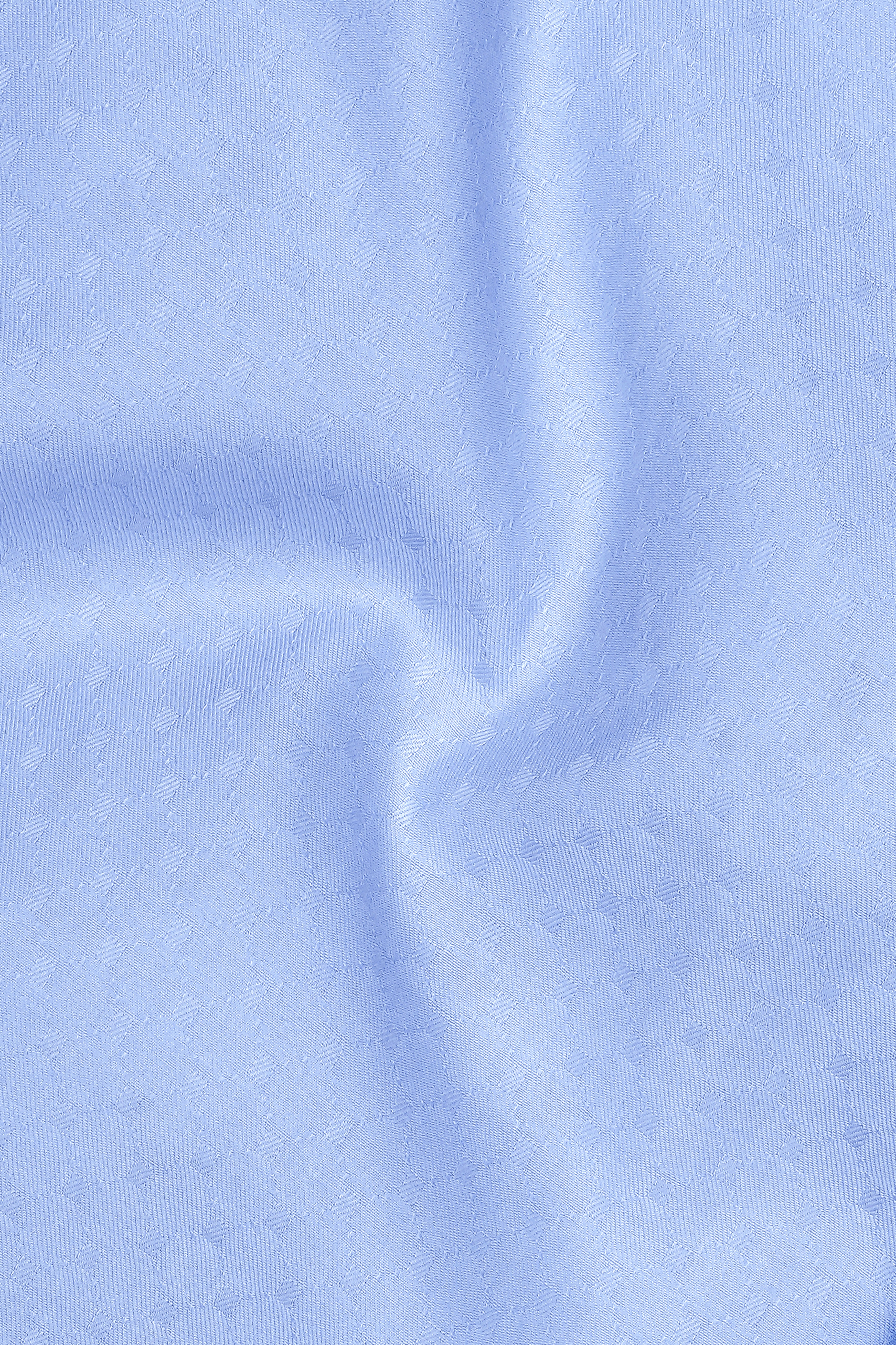 Brivon-Heather Blue Dobby Textured Premium Giza Cotton Dress Shirt