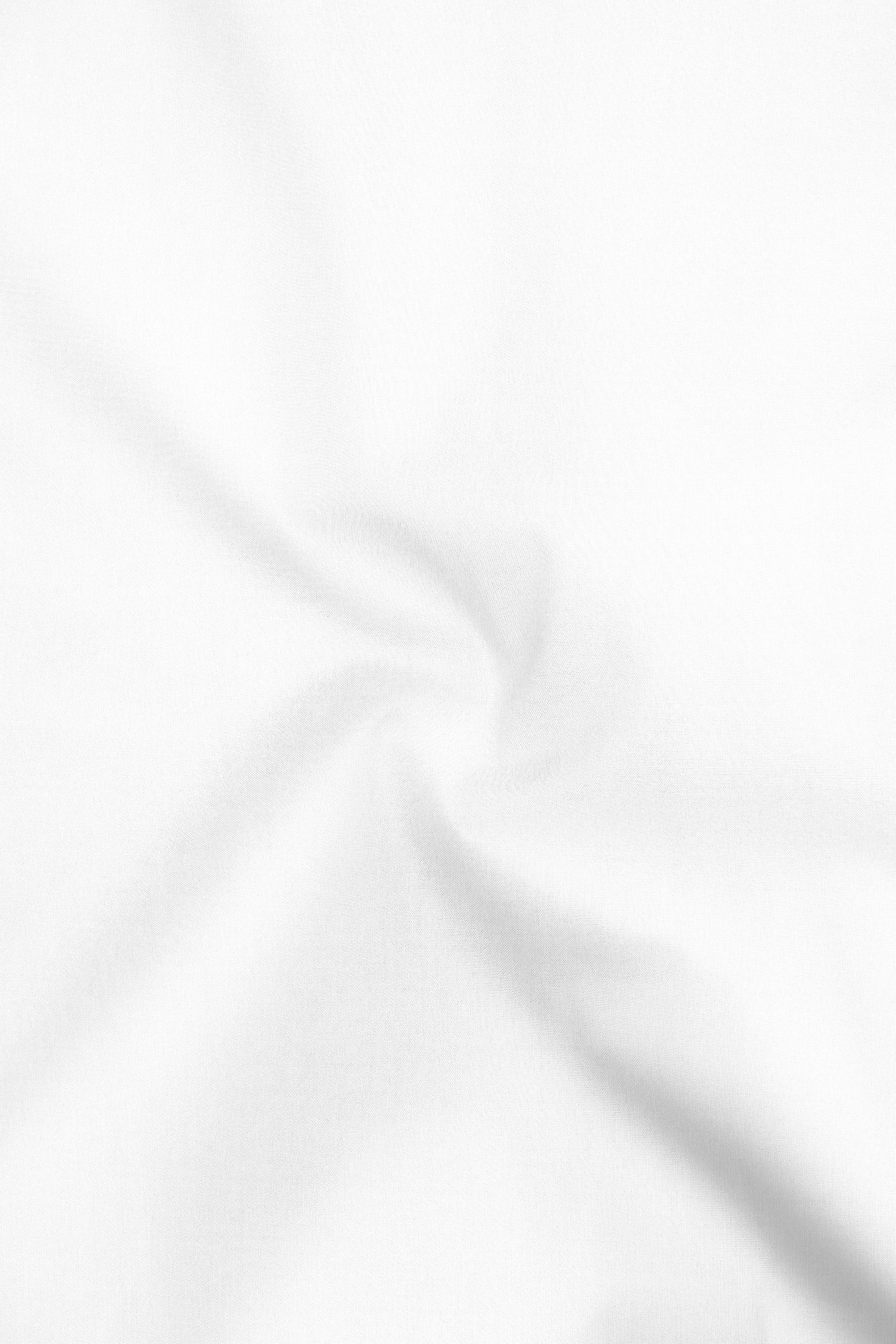 Lumine-Bright White Premium Giza Cotton Cut Away Collar Dress Shirt