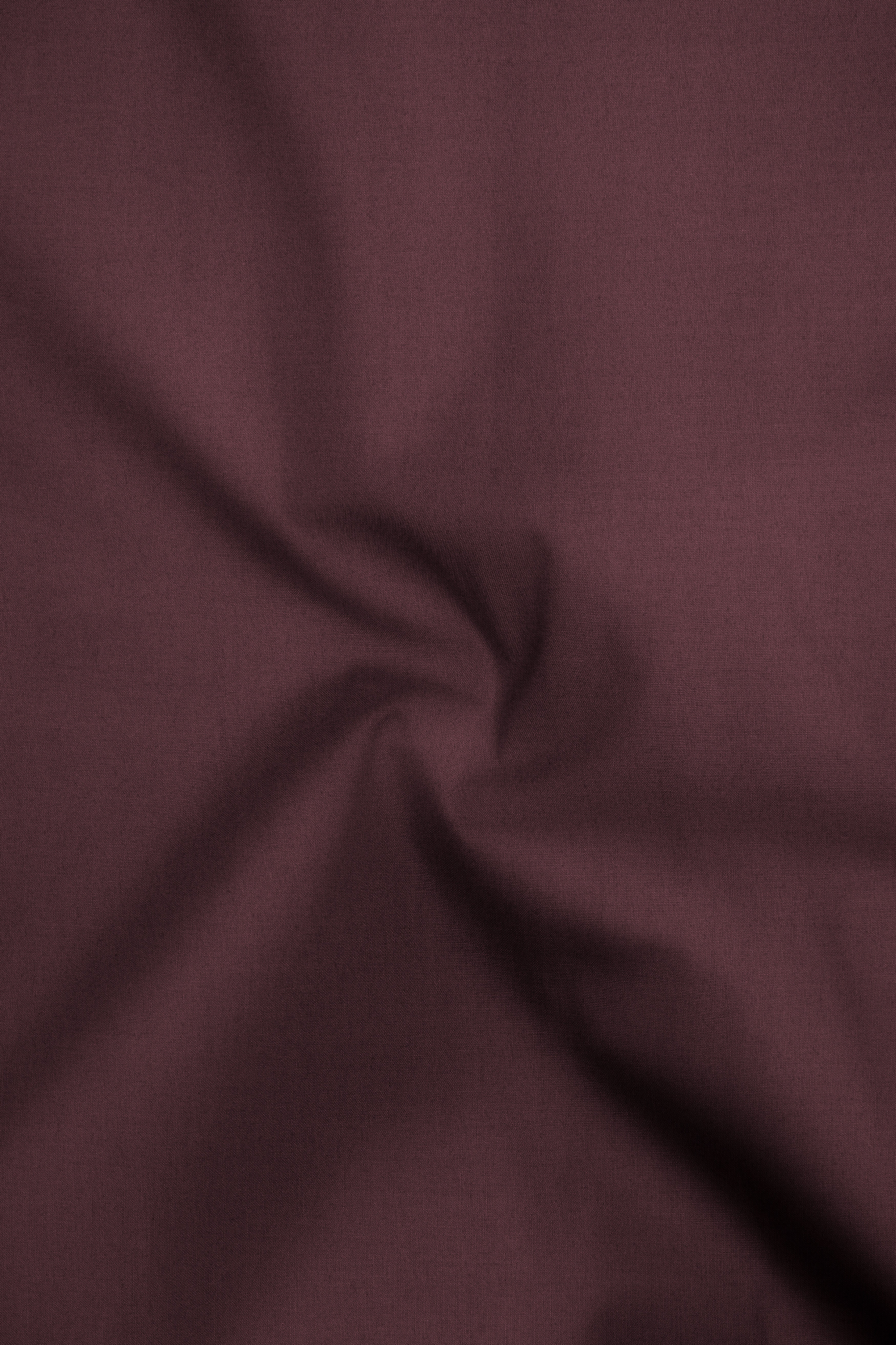 Rouge-Congo Maroon Premium Giza Cotton Cut Away Collar Dress Shirt