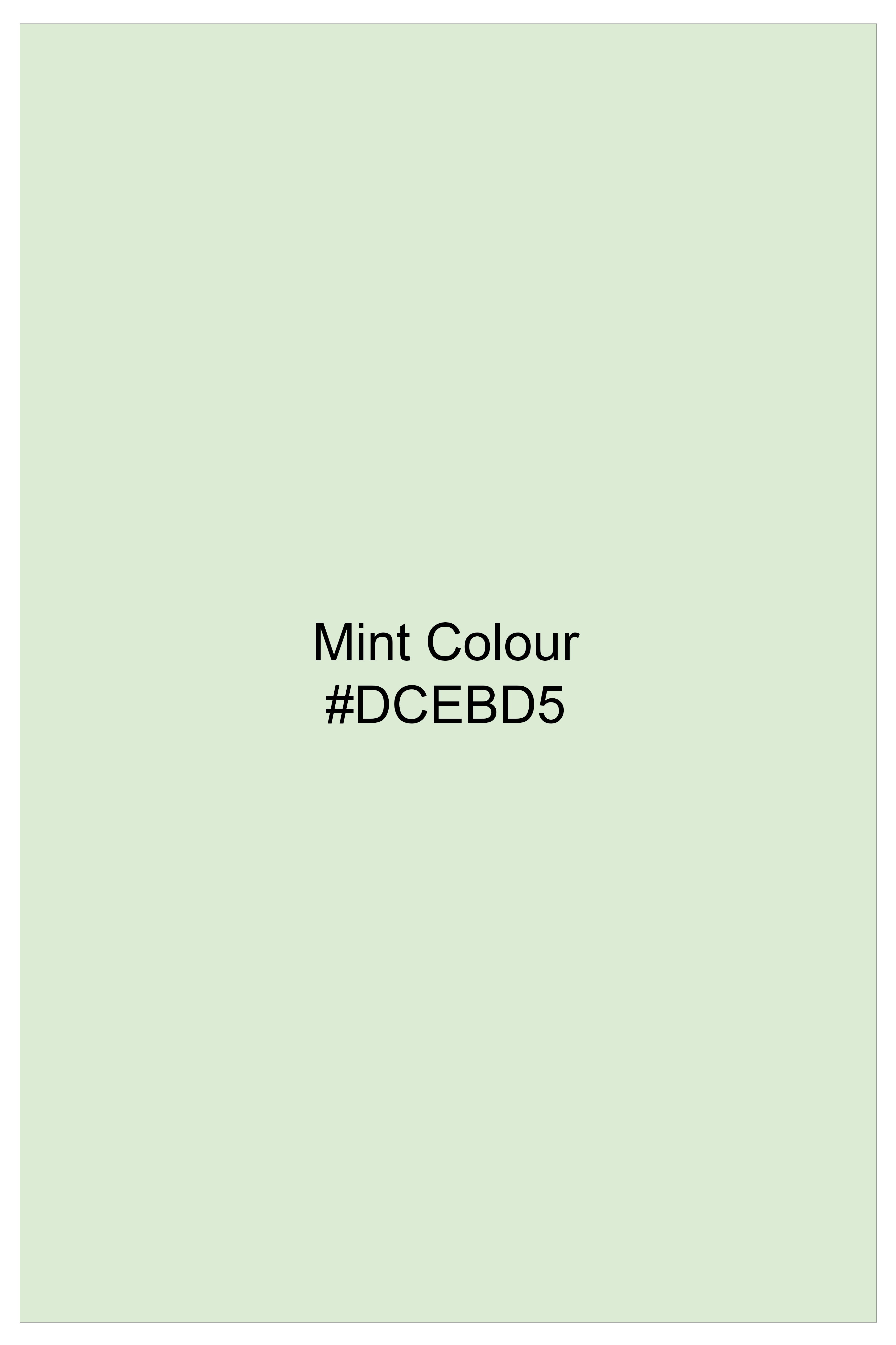 Avelle-Mint Green Premium Giza Cotton Dress Shirt