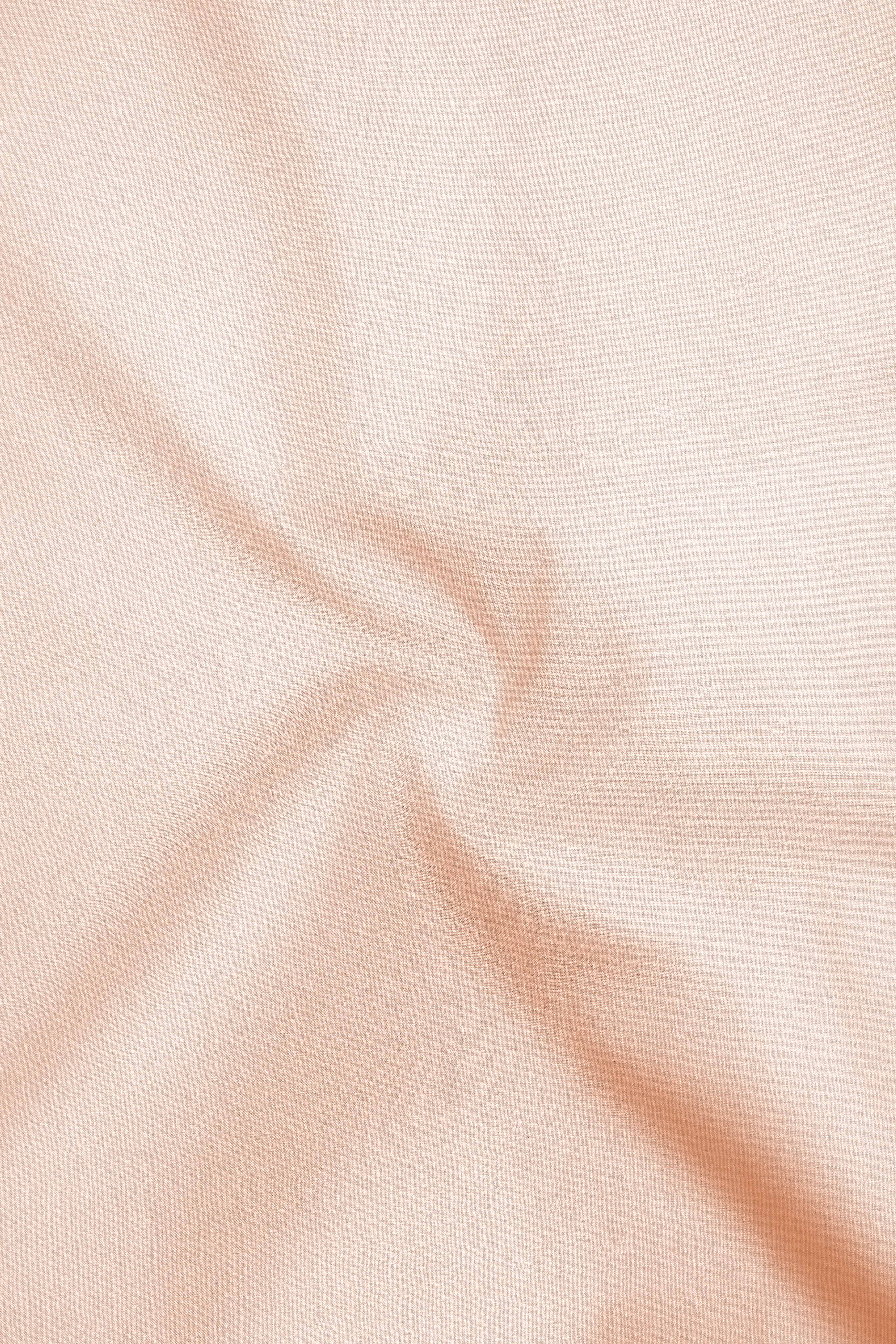 Blushen-Bonny Peach Premium Giza Cotton Mandarin Casual Shirt