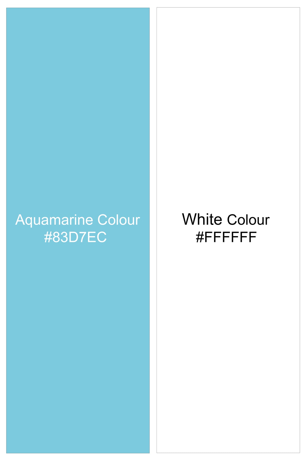 Celestine-Aquamarine Blue And Bright White Candy Striped Super Soft Tencel Dress Shirt