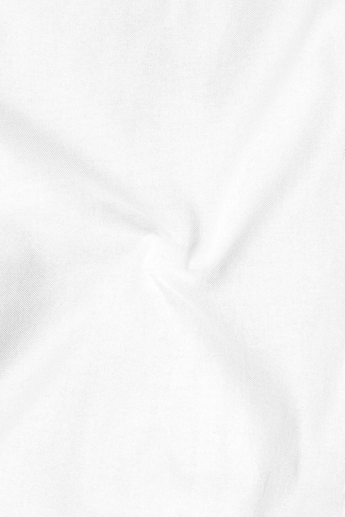 Sterling-Bright White Oxford Premium Cotton Dress Shirt