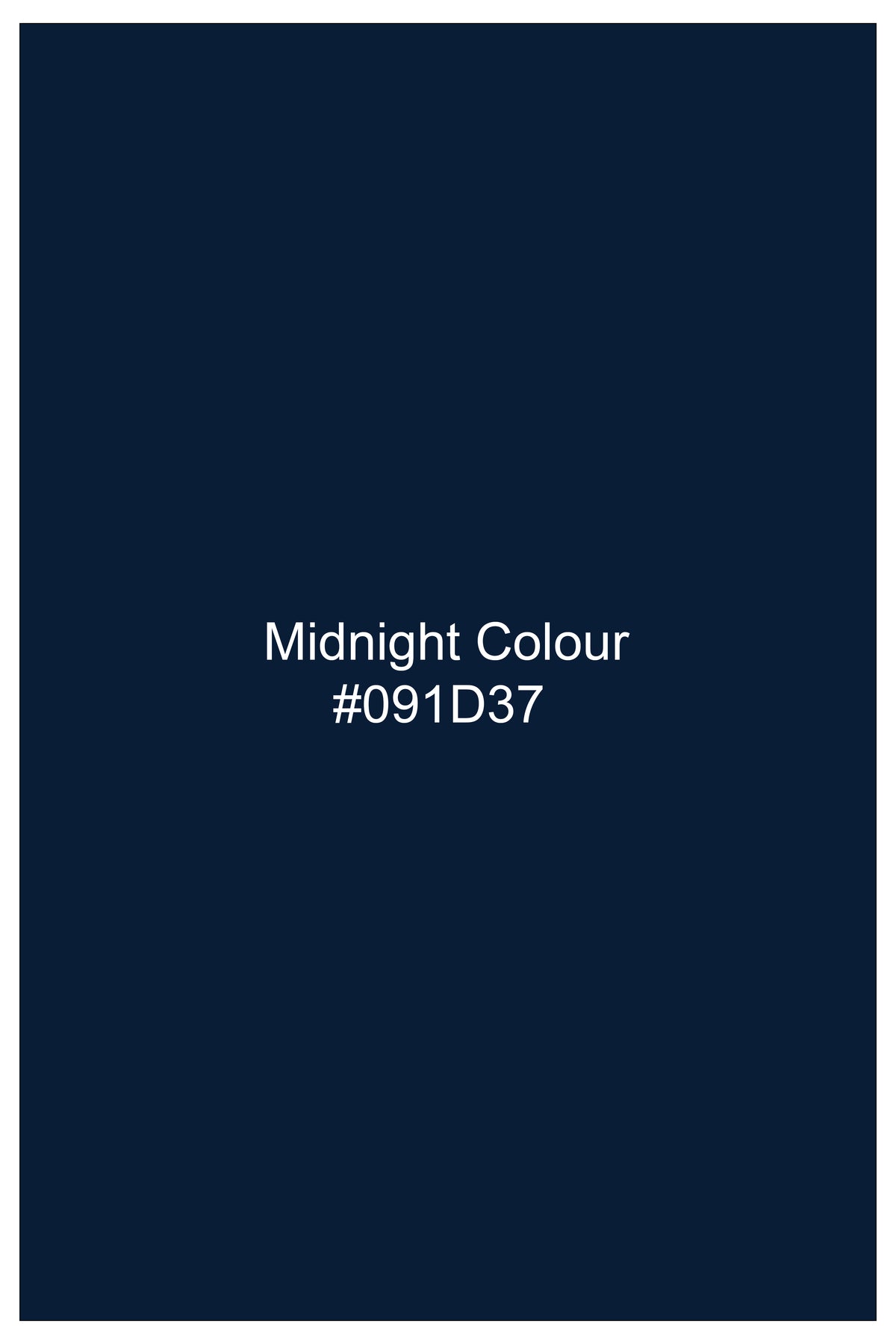 Nocturne-Midnight Blue Herringbone Textured Premium Cotton Dress Shirt