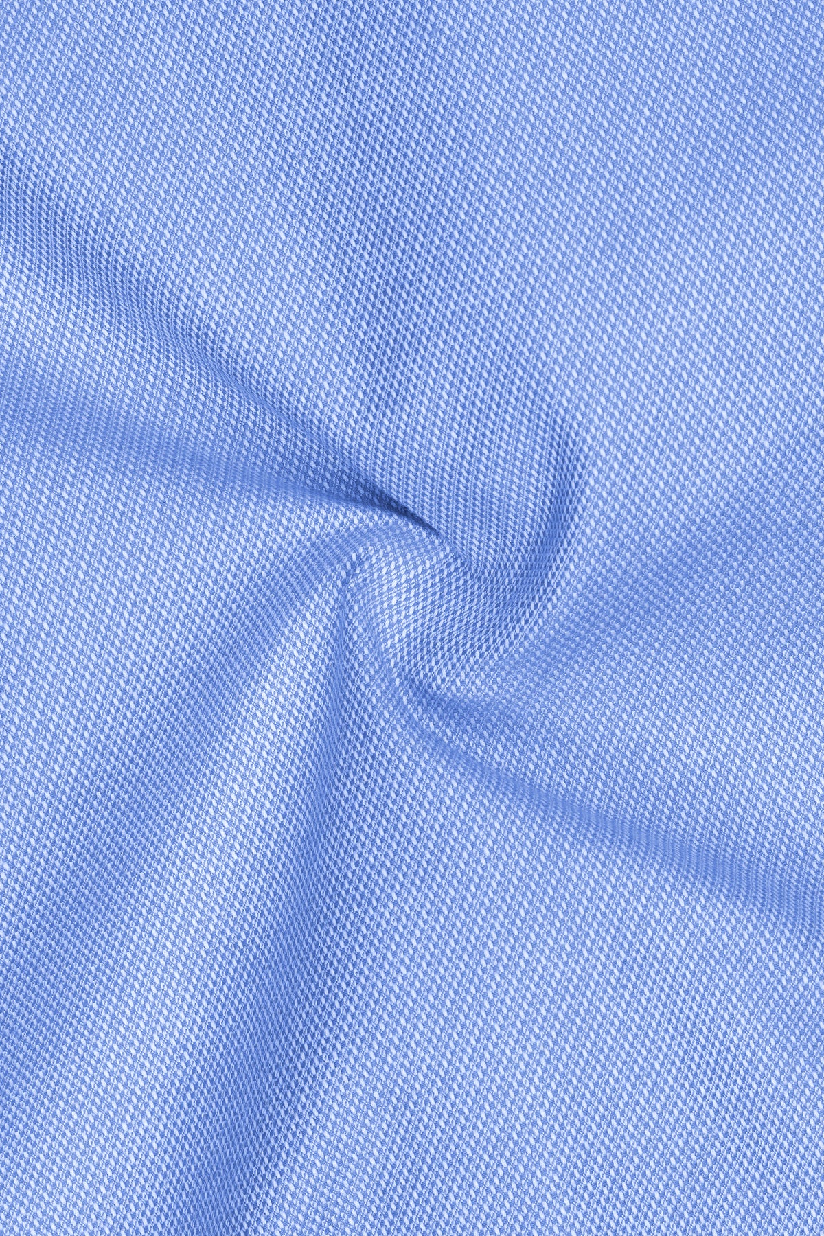 Sovereign-Portage Blue Dobby Textured Premium Giza Cotton Cut Away Dress Shirt