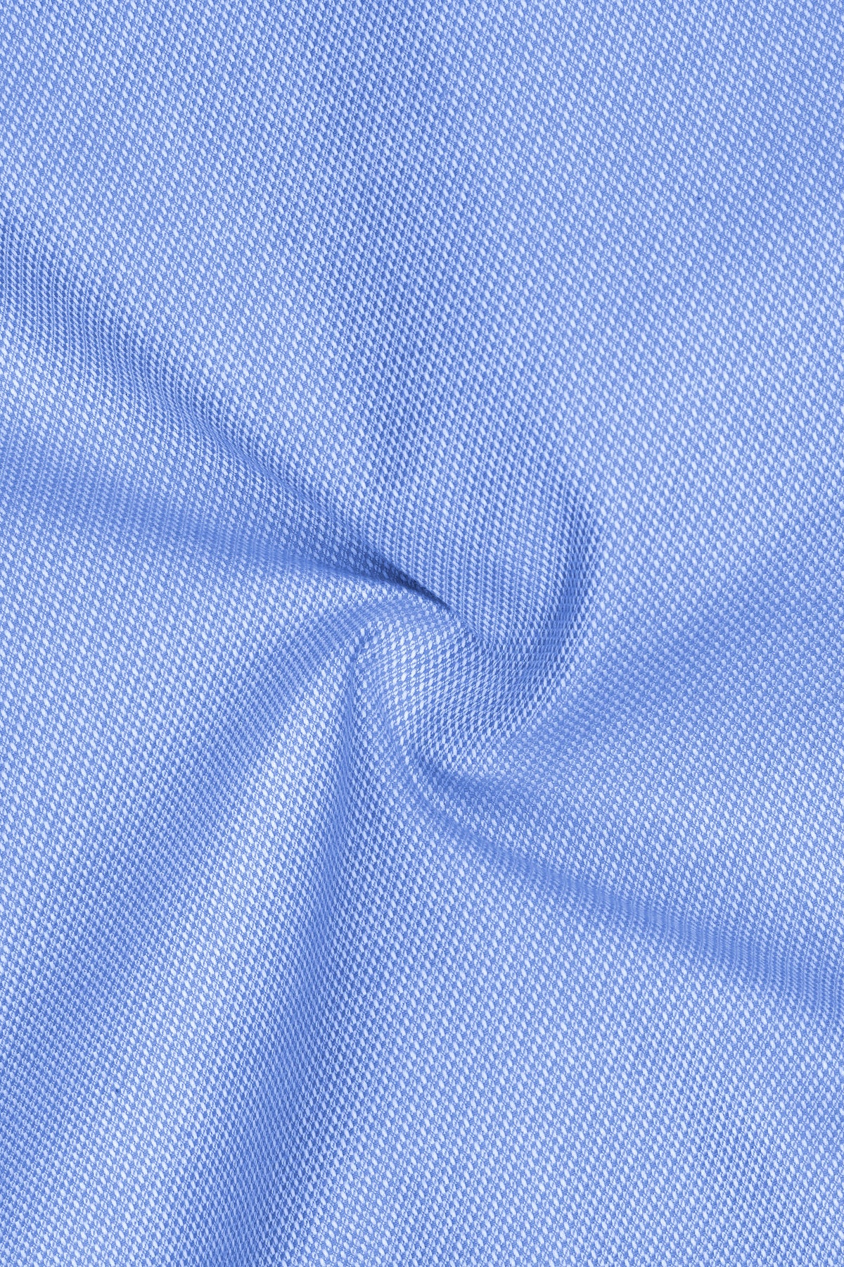 Sovereign-Portage Blue Dobby Textured Premium Giza Cotton Dress Shirt