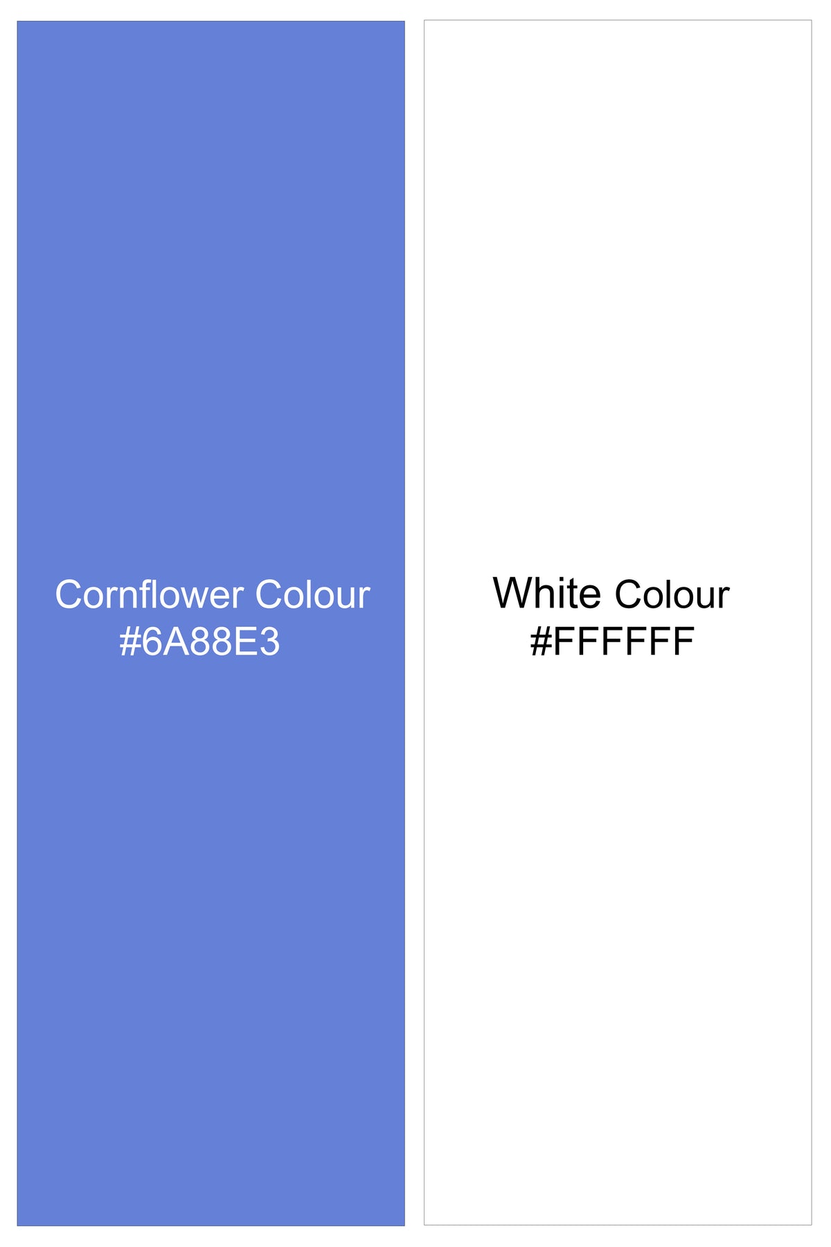 Celesse-Cornflower Blue And Bright White Dobby Pin Striped Premium Giza Cotton Dress Shirt