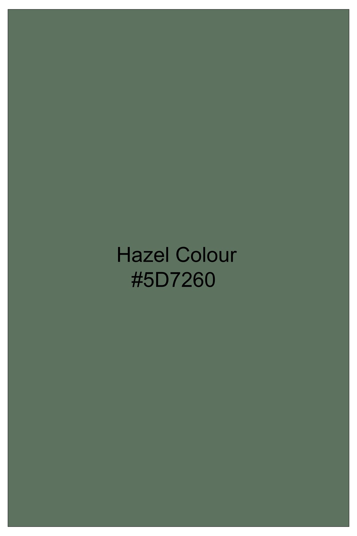 Viridis-Hazel Green Super Soft Tencel Semi Formal Shirt