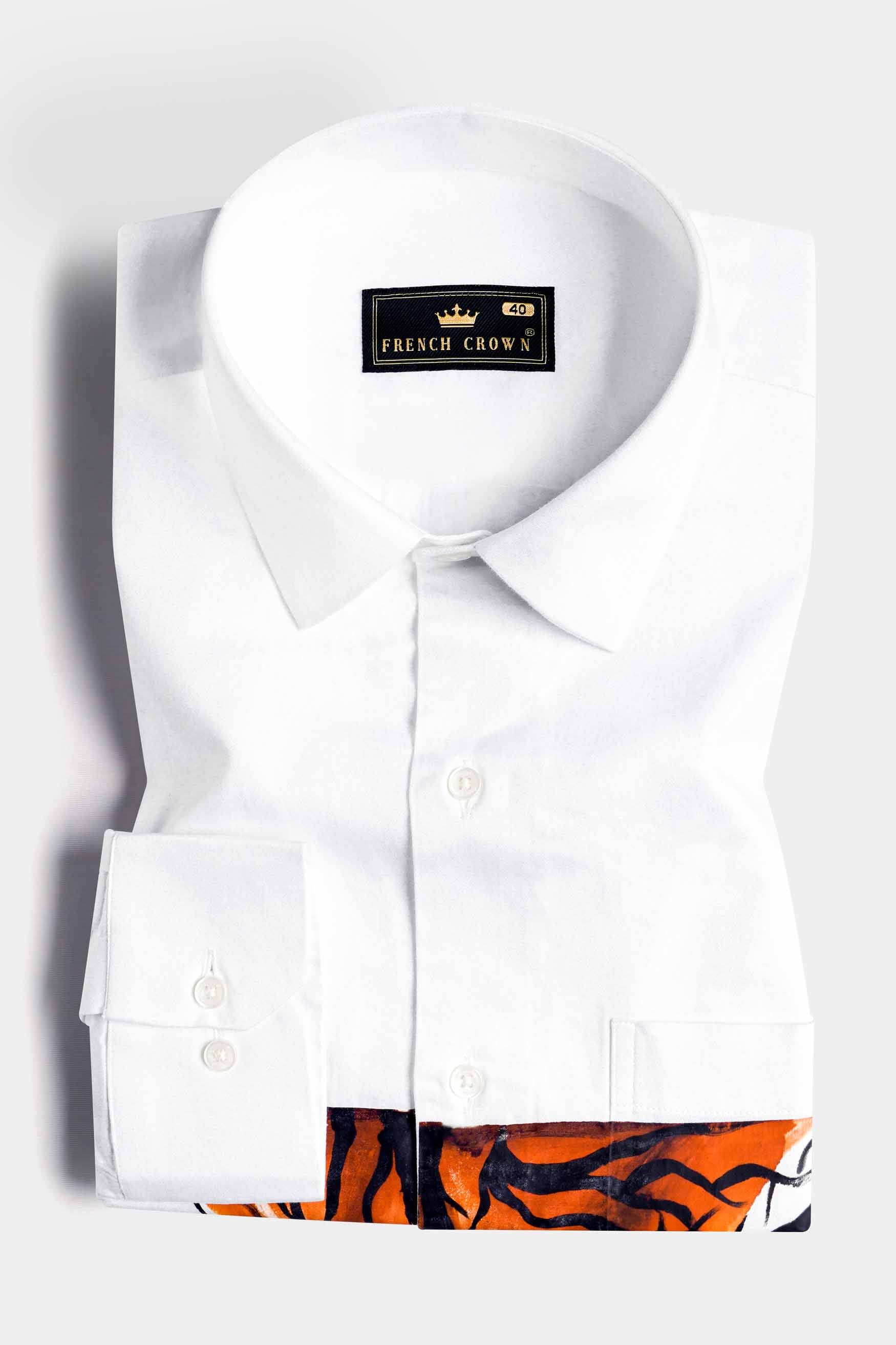 Bright White Tiger Eyes Printed Premium Cotton Designer Shirt 1575-RPRT117-38, 1575-RPRT117-H-38, 1575-RPRT117-39, 1575-RPRT117-H-39, 1575-RPRT117-40, 1575-RPRT117-H-40, 1575-RPRT117-42, 1575-RPRT117-H-42, 1575-RPRT117-44, 1575-RPRT117-H-44, 1575-RPRT117-46, 1575-RPRT117-H-46, 1575-RPRT117-48, 1575-RPRT117-H-48, 1575-RPRT117-50, 1575-RPRT117-H-50, 1575-RPRT117-52, 1575-RPRT117-H-52