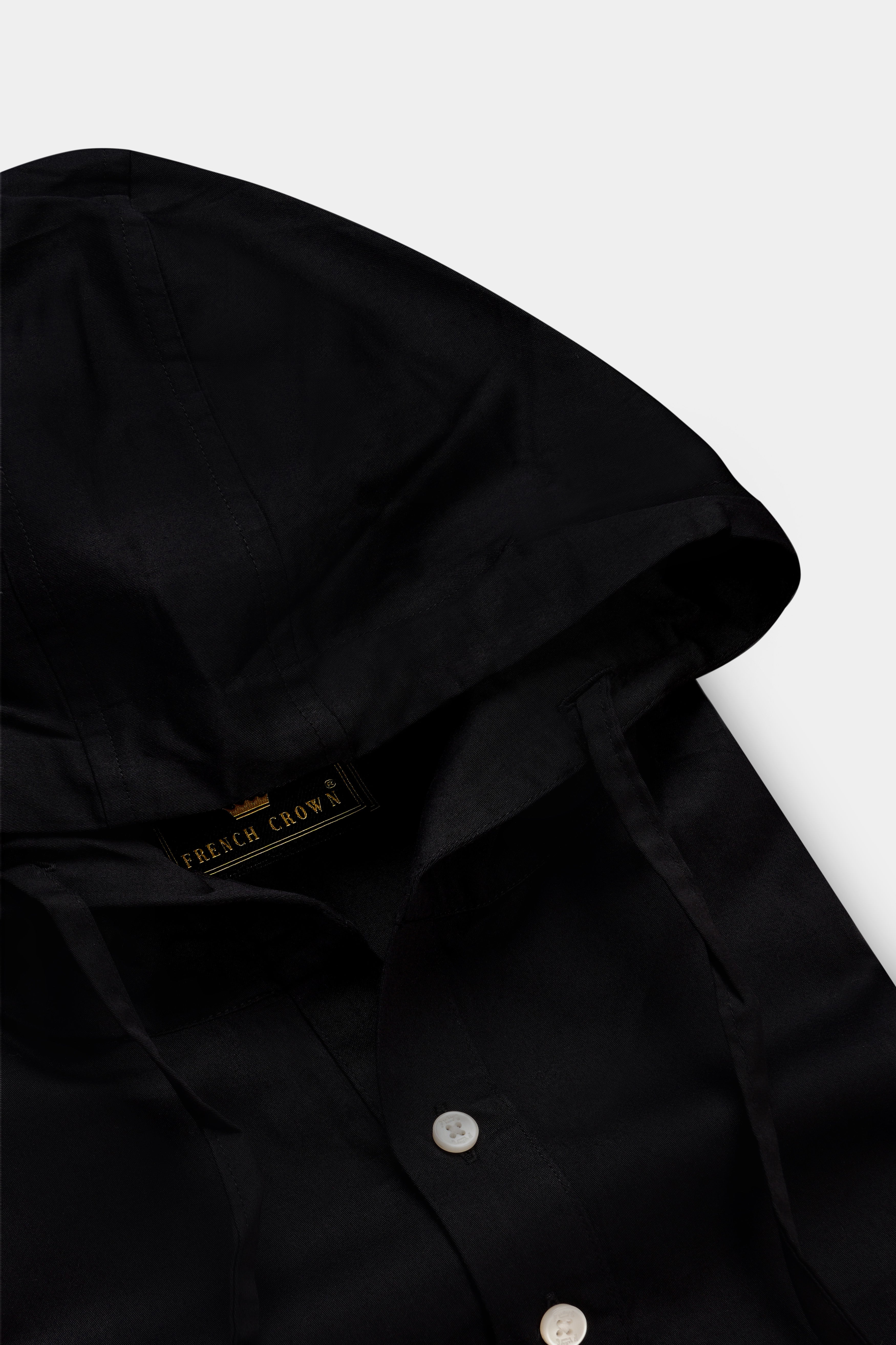 Jade Black Premium Cotton Hoodie Shirt