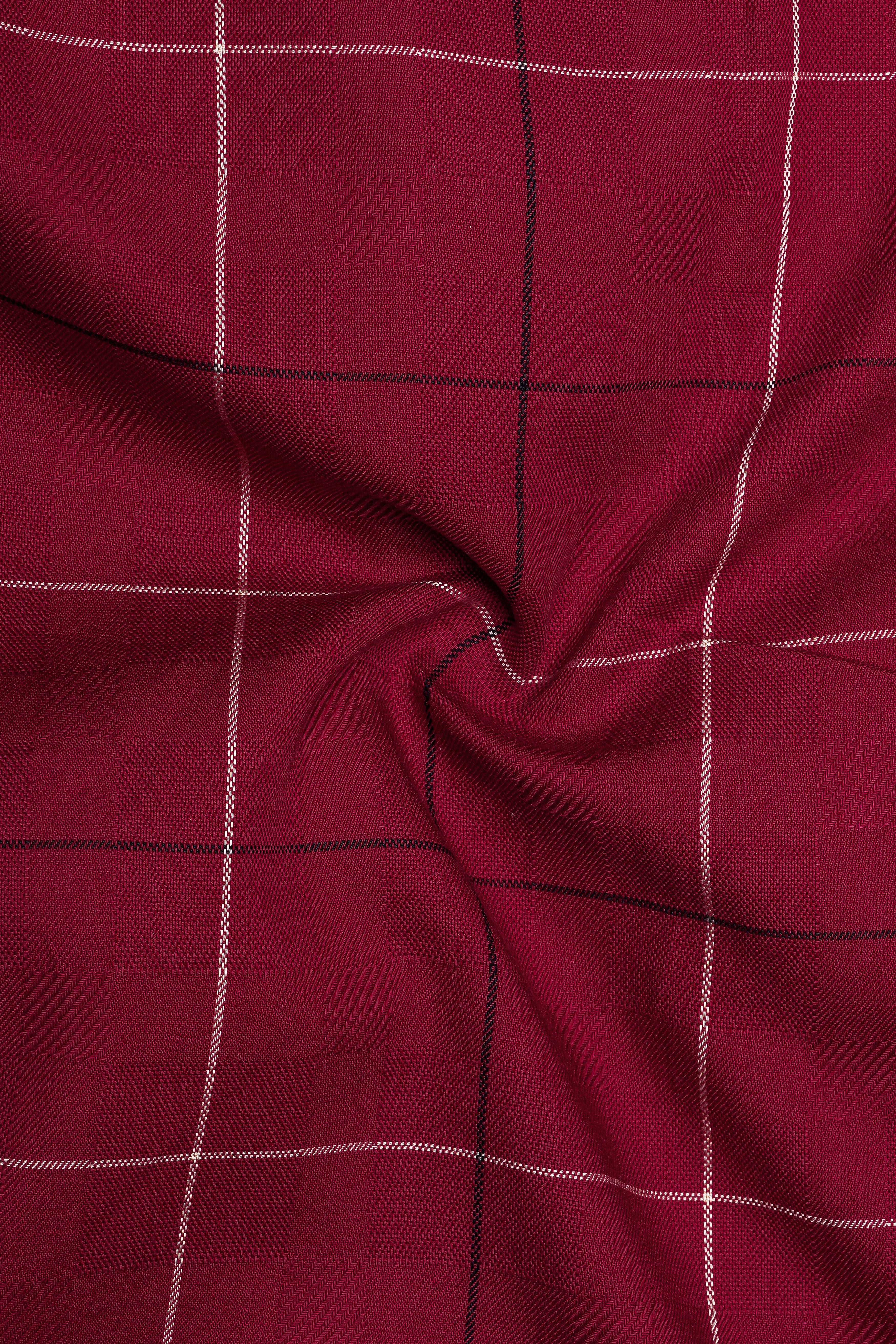 Cabaret windowpane Premium Cotton Shirt