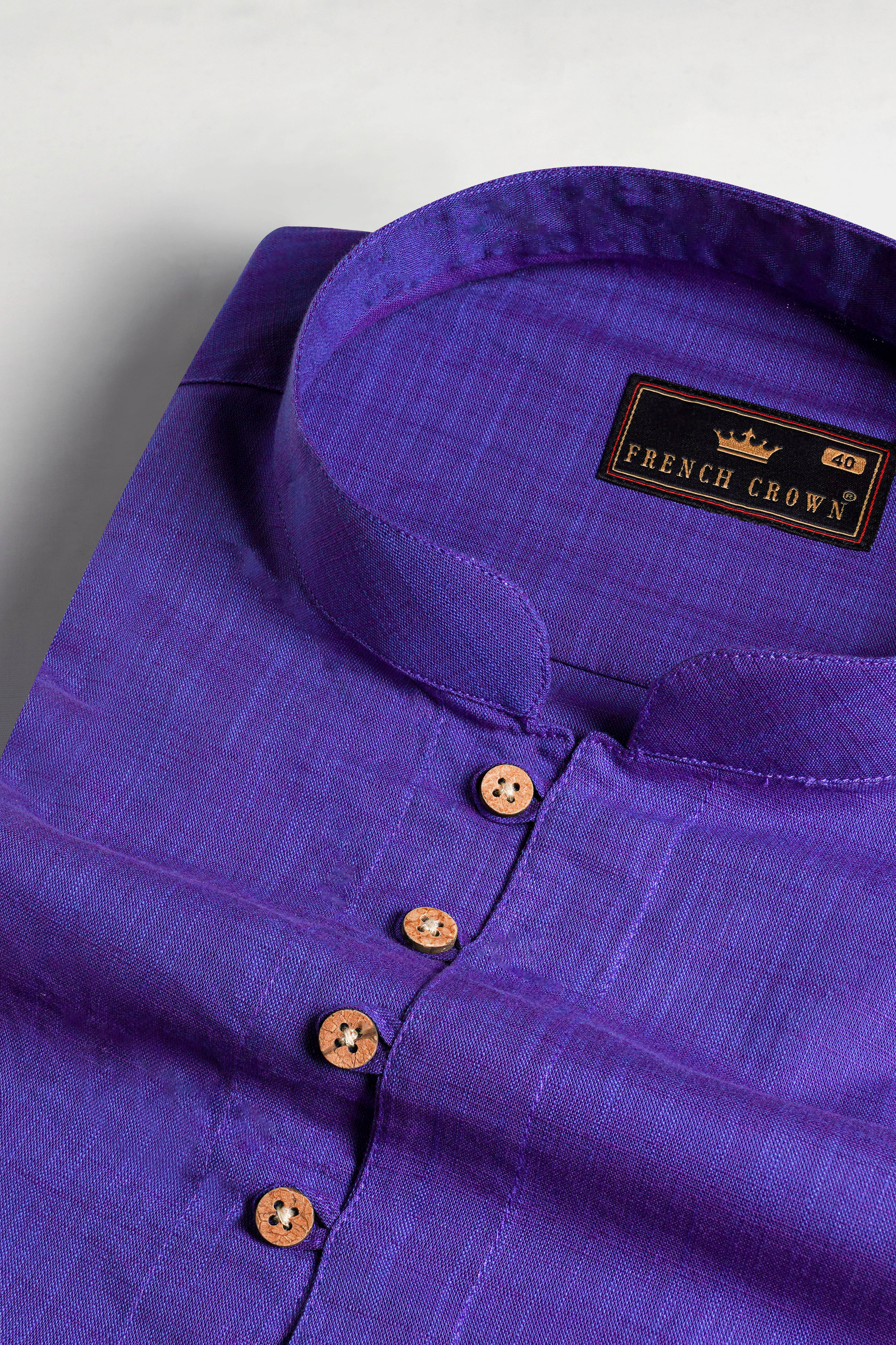 Iris Blue and Eminence Purple Cat and Mouse Hand Painted Luxurious Linen Designer Kurta Shirt 5687-KS-E212-38, 5687-KS-E212-H-38, 5687-KS-E212-39, 5687-KS-E212-H-39, 5687-KS-E212-40, 5687-KS-E212-H-40, 5687-KS-E212-42, 5687-KS-E212-H-42, 5687-KS-E212-44, 5687-KS-E212-H-44, 5687-KS-E212-46, 5687-KS-E212-H-46, 5687-KS-E212-48, 5687-KS-E212-H-48, 5687-KS-E212-50, 5687-KS-E212-H-50, 5687-KS-E212-52, 5687-KS-E212-H-52