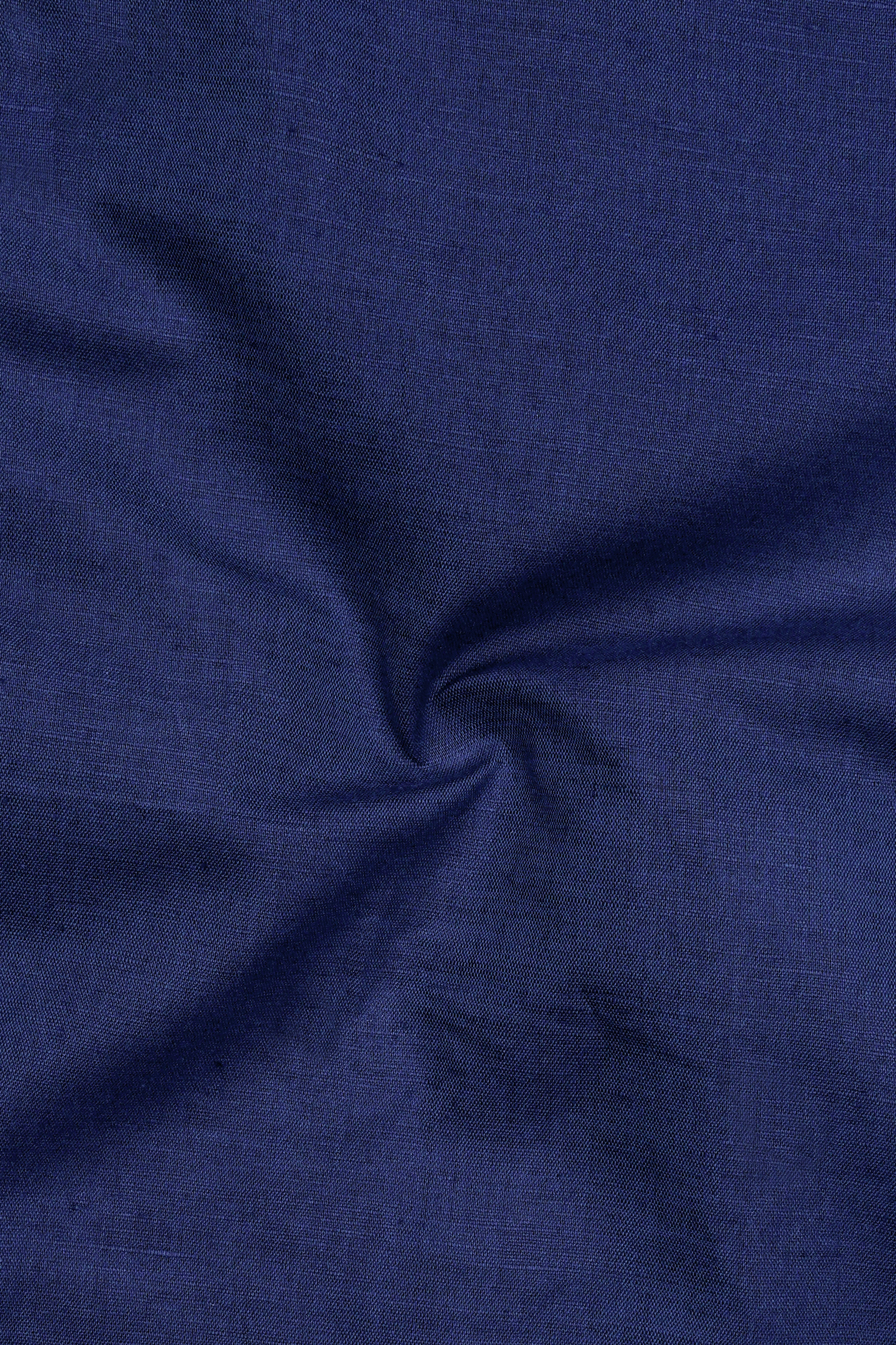 Rhino Blue Luxurious Linen Kurta Shirt