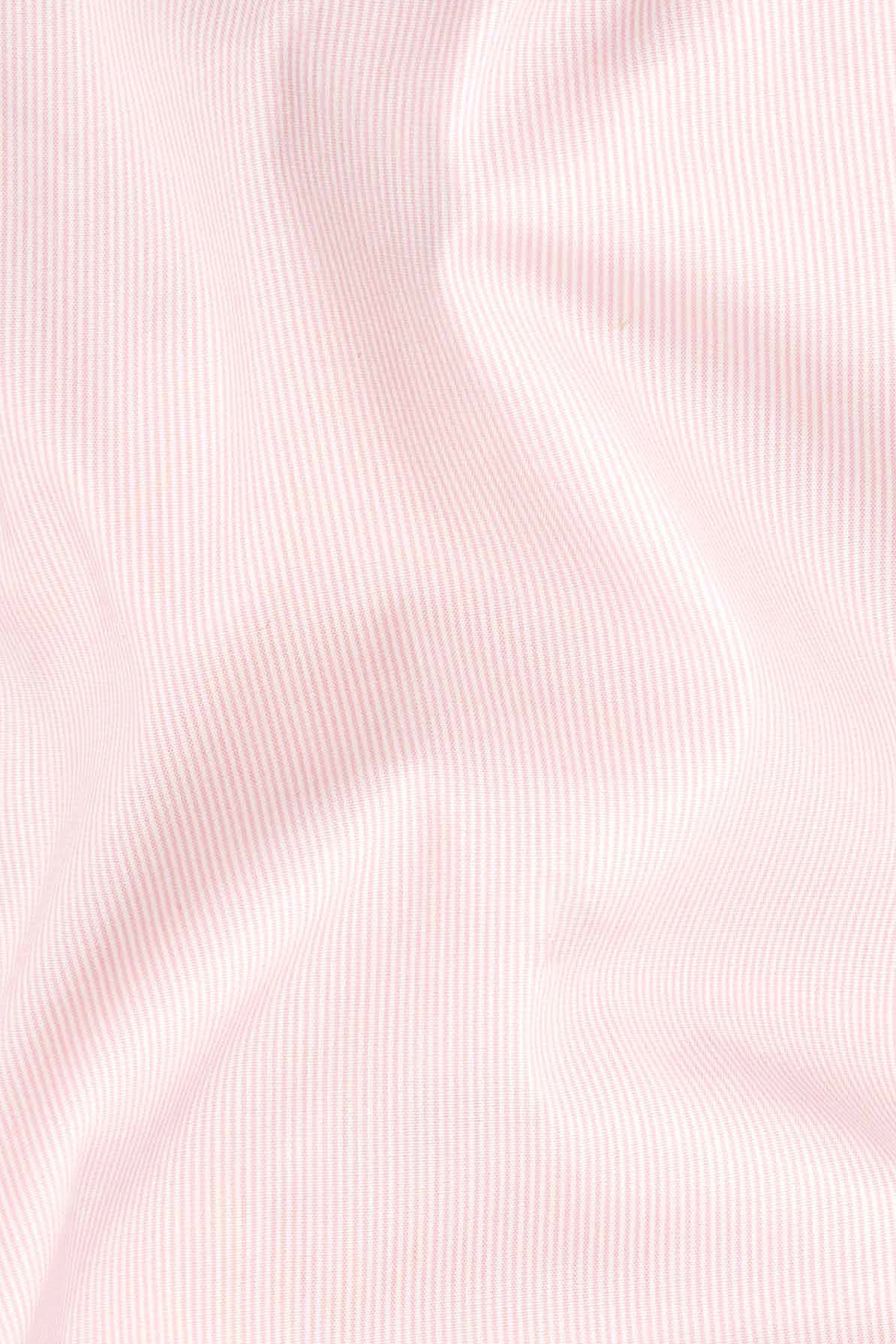 Pippin Pink Pinstriped Premium Cotton Shirt
