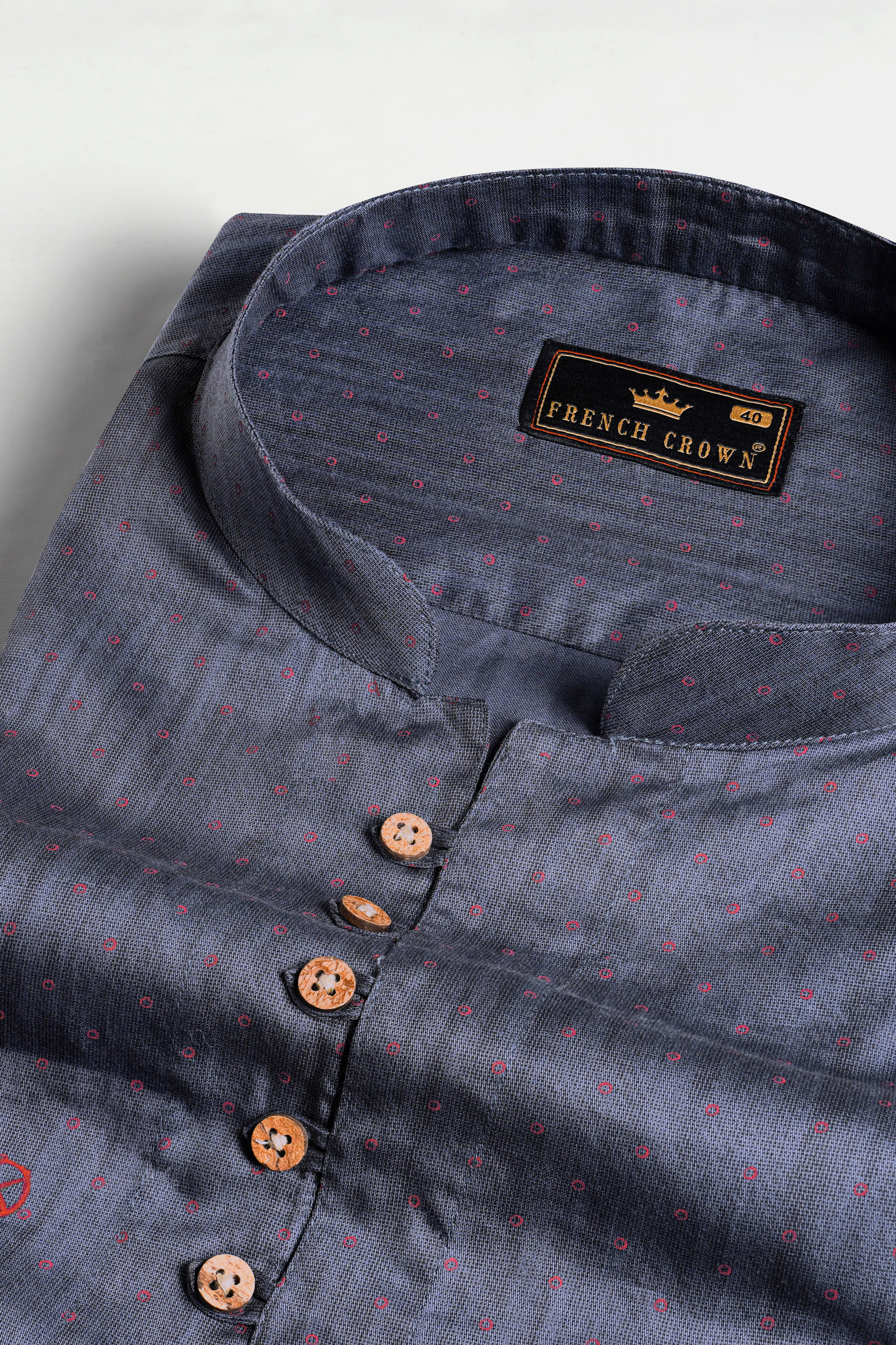 Comet Gray with Cognac Red Hand Painted Super Soft Premium Cotton Designer Kurta Shirt 6281-KS-ART-38, 6281-KS-ART-H-38, 6281-KS-ART-39, 6281-KS-ART-H-39, 6281-KS-ART-40, 6281-KS-ART-H-40, 6281-KS-ART-42, 6281-KS-ART-H-42, 6281-KS-ART-44, 6281-KS-ART-H-44, 6281-KS-ART-46, 6281-KS-ART-H-46, 6281-KS-ART-48, 6281-KS-ART-H-48, 6281-KS-ART-50, 6281-KS-ART-H-50, 6281-KS-ART-52, 6281-KS-ART-H-52
