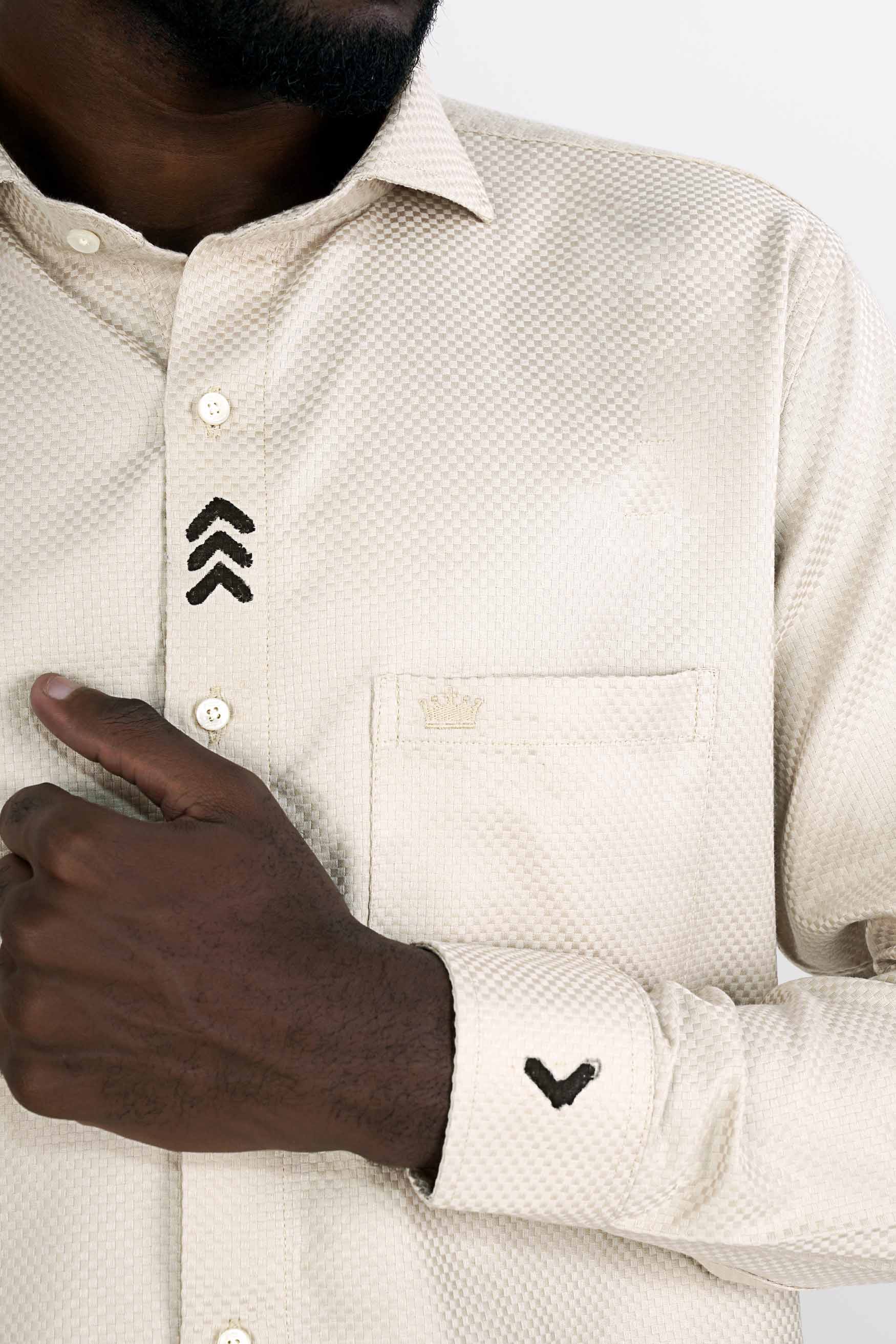 Bone Brown Hand Painted Dobby Textured Premium Giza Cotton Designer Shirt 6330-CA-OS-ART-38, 6330-CA-OS-ART-H-38, 6330-CA-OS-ART-39, 6330-CA-OS-ART-H-39, 6330-CA-OS-ART-40, 6330-CA-OS-ART-H-40, 6330-CA-OS-ART-42, 6330-CA-OS-ART-H-42, 6330-CA-OS-ART-44, 6330-CA-OS-ART-H-44, 6330-CA-OS-ART-46, 6330-CA-OS-ART-H-46, 6330-CA-OS-ART-48, 6330-CA-OS-ART-H-48, 6330-CA-OS-ART-50, 6330-CA-OS-ART-H-50, 6330-CA-OS-ART-52, 6330-CA-OS-ART-H-52