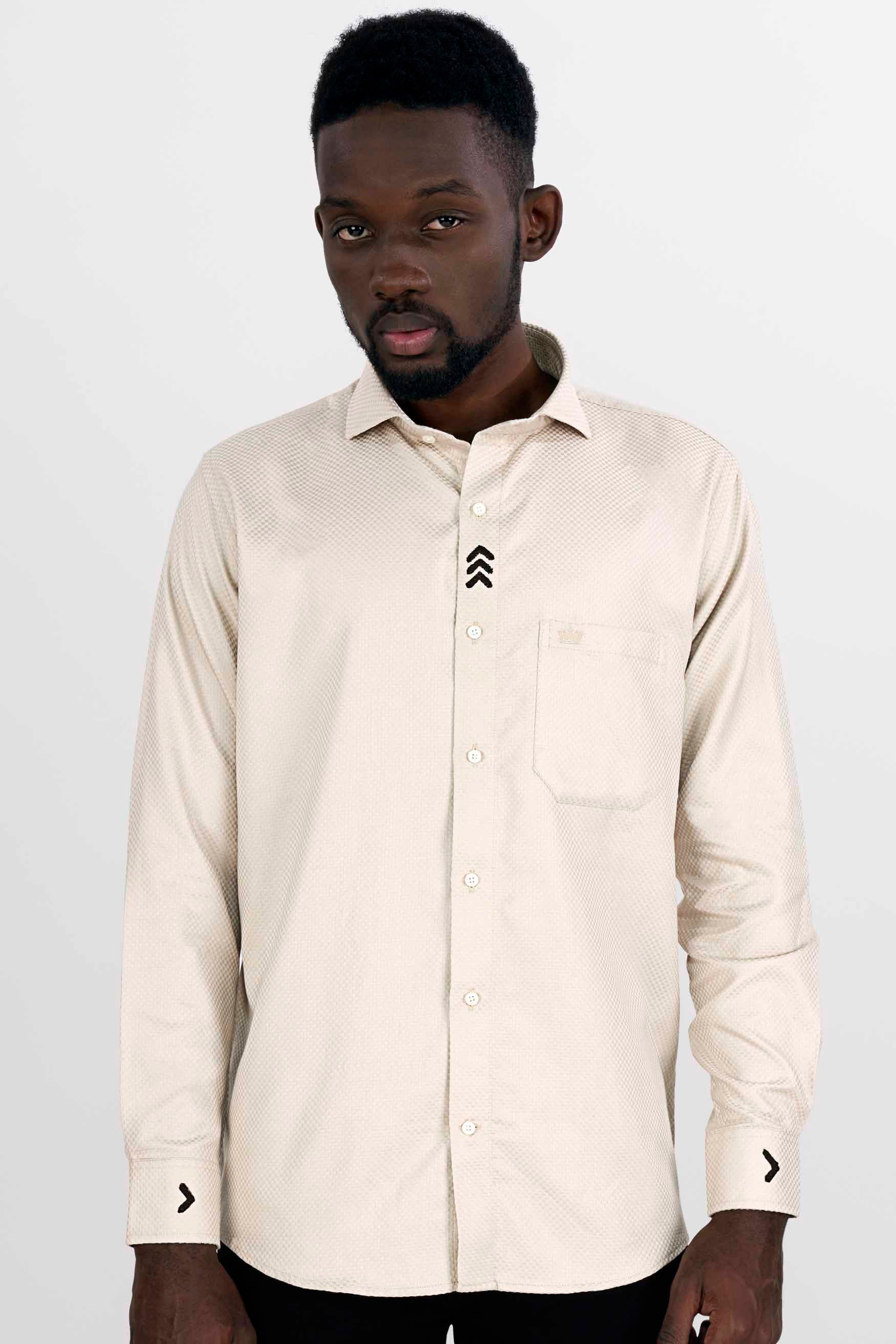 Bone Brown Hand Painted Dobby Textured Premium Giza Cotton Designer Shirt 6330-CA-OS-ART-38, 6330-CA-OS-ART-H-38, 6330-CA-OS-ART-39, 6330-CA-OS-ART-H-39, 6330-CA-OS-ART-40, 6330-CA-OS-ART-H-40, 6330-CA-OS-ART-42, 6330-CA-OS-ART-H-42, 6330-CA-OS-ART-44, 6330-CA-OS-ART-H-44, 6330-CA-OS-ART-46, 6330-CA-OS-ART-H-46, 6330-CA-OS-ART-48, 6330-CA-OS-ART-H-48, 6330-CA-OS-ART-50, 6330-CA-OS-ART-H-50, 6330-CA-OS-ART-52, 6330-CA-OS-ART-H-52