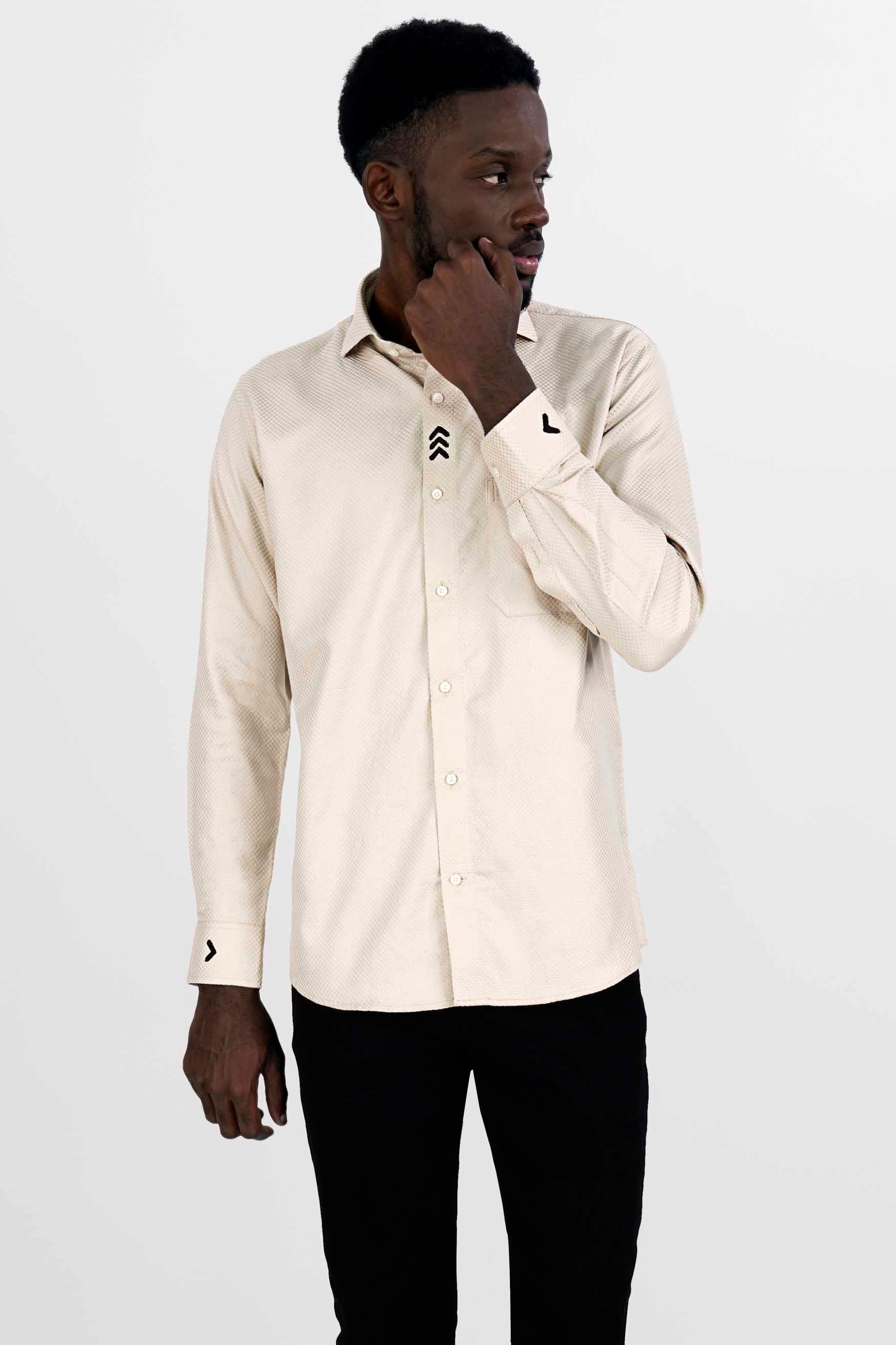 Bone Brown Hand Painted Dobby Textured Premium Giza Cotton Designer Shirt 6330-CA-OS-ART-38, 6330-CA-OS-ART-H-38, 6330-CA-OS-ART-39, 6330-CA-OS-ART-H-39, 6330-CA-OS-ART-40, 6330-CA-OS-ART-H-40, 6330-CA-OS-ART-42, 6330-CA-OS-ART-H-42, 6330-CA-OS-ART-44, 6330-CA-OS-ART-H-44, 6330-CA-OS-ART-46, 6330-CA-OS-ART-H-46, 6330-CA-OS-ART-48, 6330-CA-OS-ART-H-48, 6330-CA-OS-ART-50, 6330-CA-OS-ART-H-50, 6330-CA-OS-ART-52, 6330-CA-OS-ART-H-52
