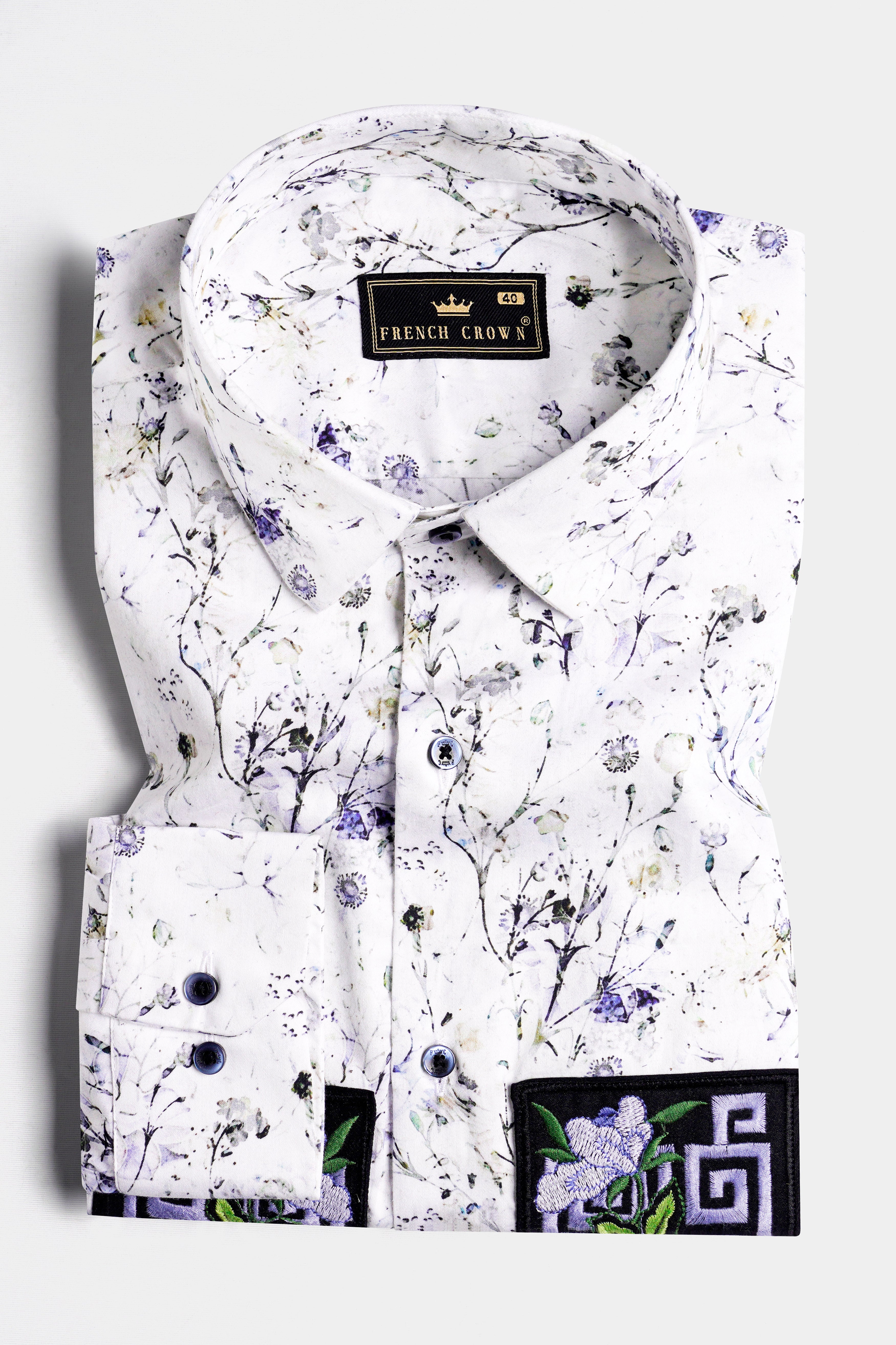 Bright White Multicolour Printed with Patchwork Super Soft Premium Cotton Designer Shirt 6340-BLE-E232-38, 6340-BLE-E232-H-38, 6340-BLE-E232-39, 6340-BLE-E232-H-39, 6340-BLE-E232-40, 6340-BLE-E232-H-40, 6340-BLE-E232-42, 6340-BLE-E232-H-42, 6340-BLE-E232-44, 6340-BLE-E232-H-44, 6340-BLE-E232-46, 6340-BLE-E232-H-46, 6340-BLE-E232-48, 6340-BLE-E232-H-48, 6340-BLE-E232-50, 6340-BLE-E232-H-50, 6340-BLE-E232-52, 6340-BLE-E232-H-52