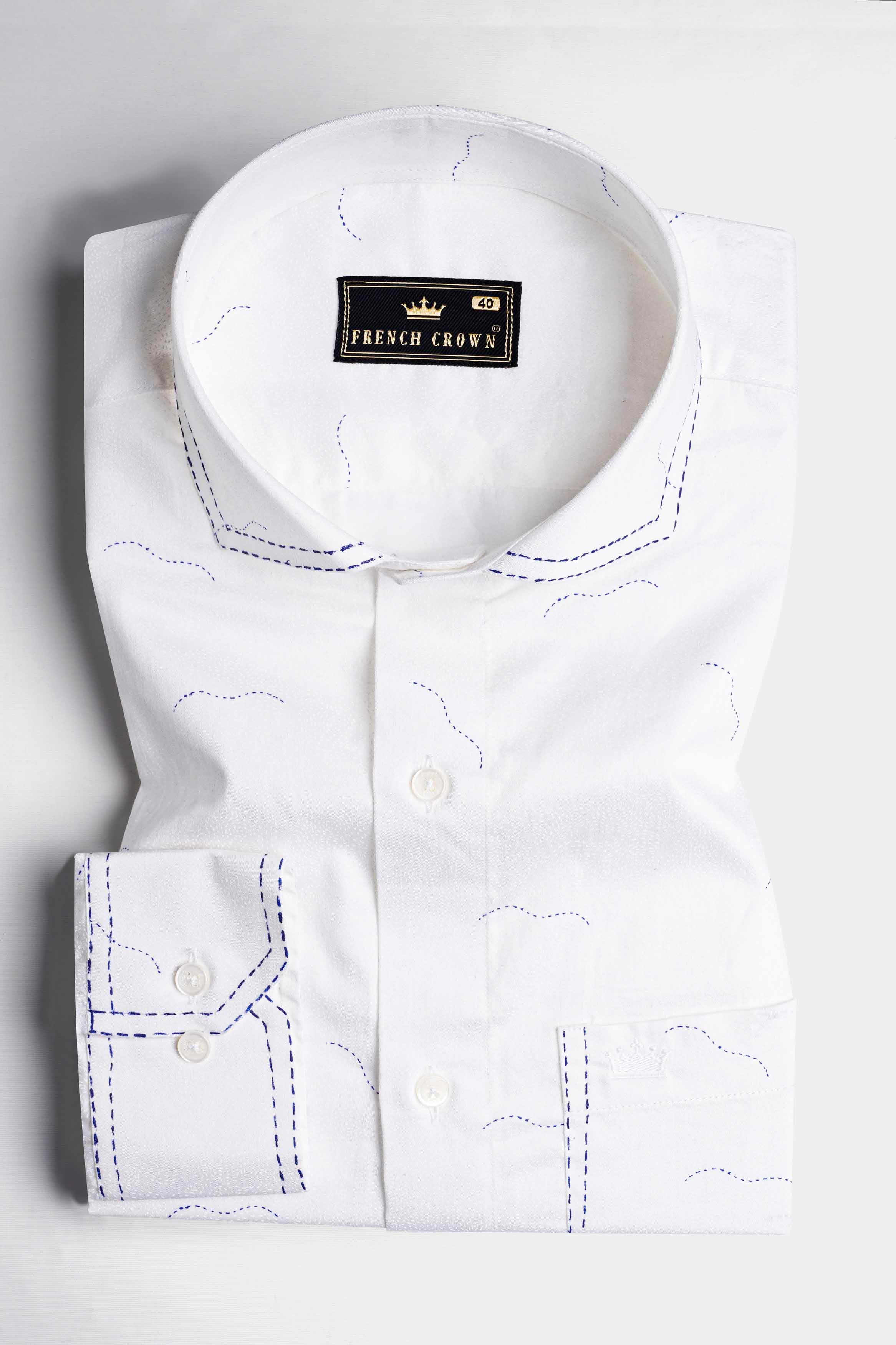 Bright White Hand Painted Super Soft Premium Cotton Designer Shirt 6417-CA-ART-38, 6417-CA-ART-H-38, 6417-CA-ART-39, 6417-CA-ART-H-39, 6417-CA-ART-40, 6417-CA-ART-H-40, 6417-CA-ART-42, 6417-CA-ART-H-42, 6417-CA-ART-44, 6417-CA-ART-H-44, 6417-CA-ART-46, 6417-CA-ART-H-46, 6417-CA-ART-48, 6417-CA-ART-H-48, 6417-CA-ART-50, 6417-CA-ART-H-50, 6417-CA-ART-52, 6417-CA-ART-H-52