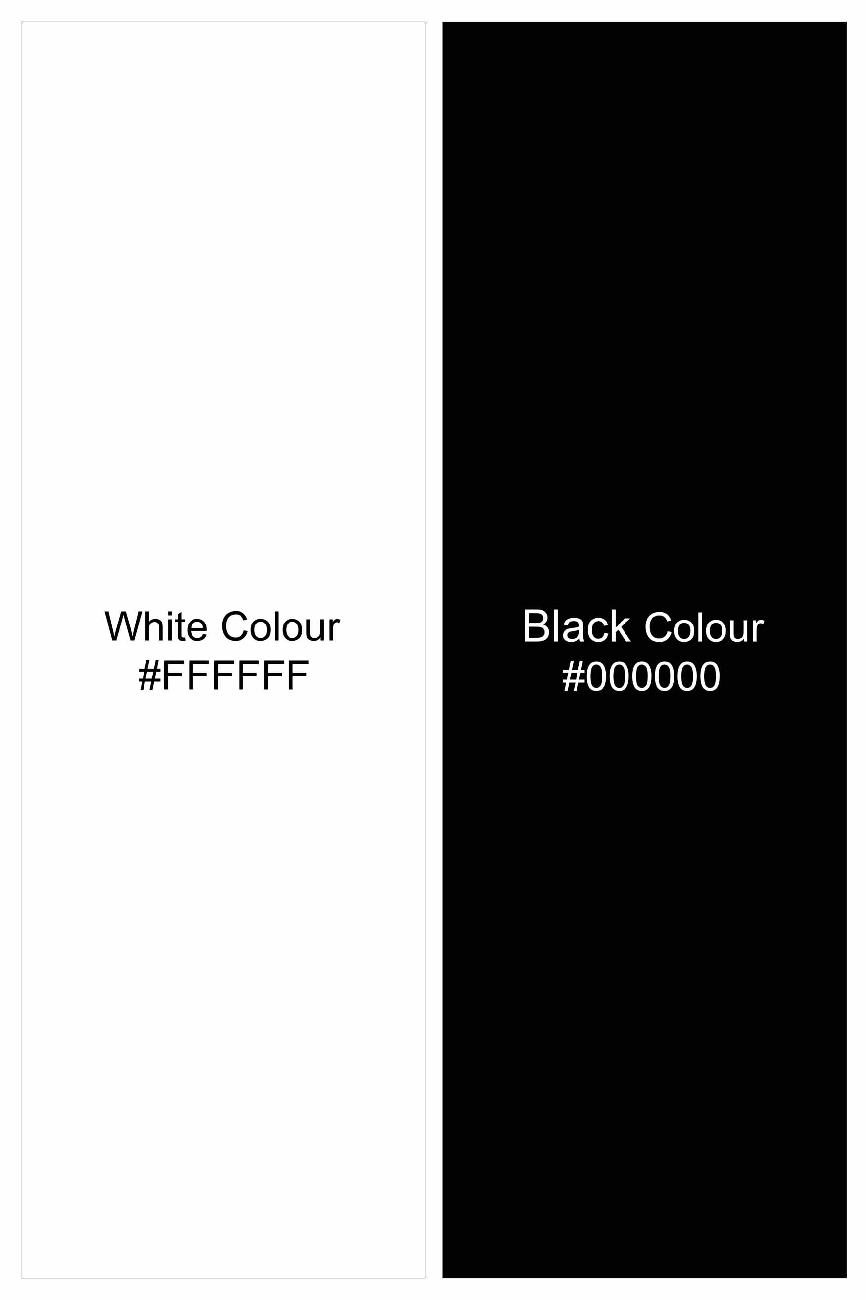 Bright White with Black Hand Painted Dobby Textured Premium Giza Cotton Designer Shirt 6461-BLK-ART-38, 6461-BLK-ART-H-38, 6461-BLK-ART-39, 6461-BLK-ART-H-39, 6461-BLK-ART-40, 6461-BLK-ART-H-40, 6461-BLK-ART-42, 6461-BLK-ART-H-42, 6461-BLK-ART-44, 6461-BLK-ART-H-44, 6461-BLK-ART-46, 6461-BLK-ART-H-46, 6461-BLK-ART-48, 6461-BLK-ART-H-48, 6461-BLK-ART-50, 6461-BLK-ART-H-50, 6461-BLK-ART-52, 6461-BLK-ART-H-52