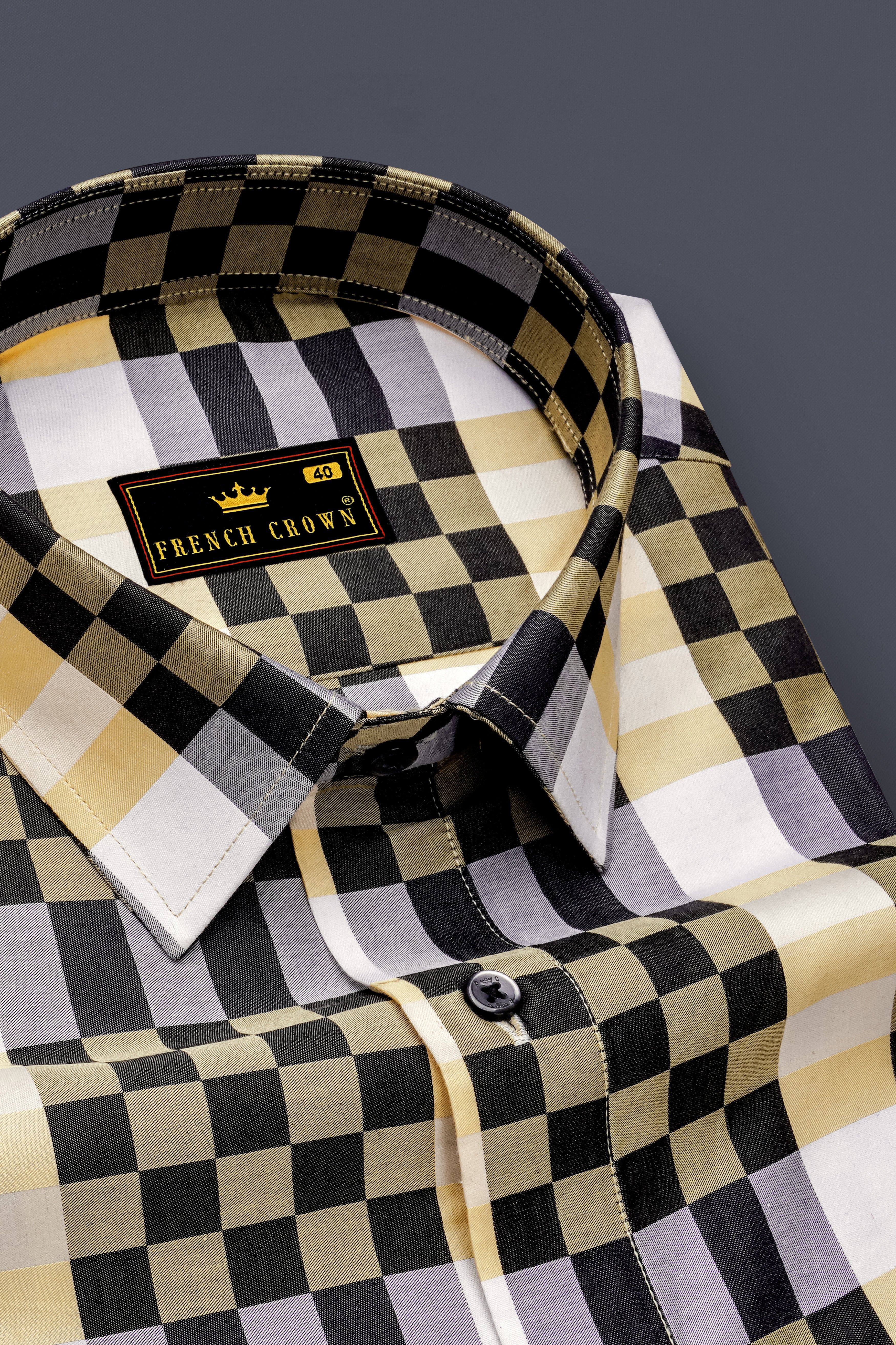 Navajo with Bright White and Jade Black Super Soft Premium Cotton Shirt