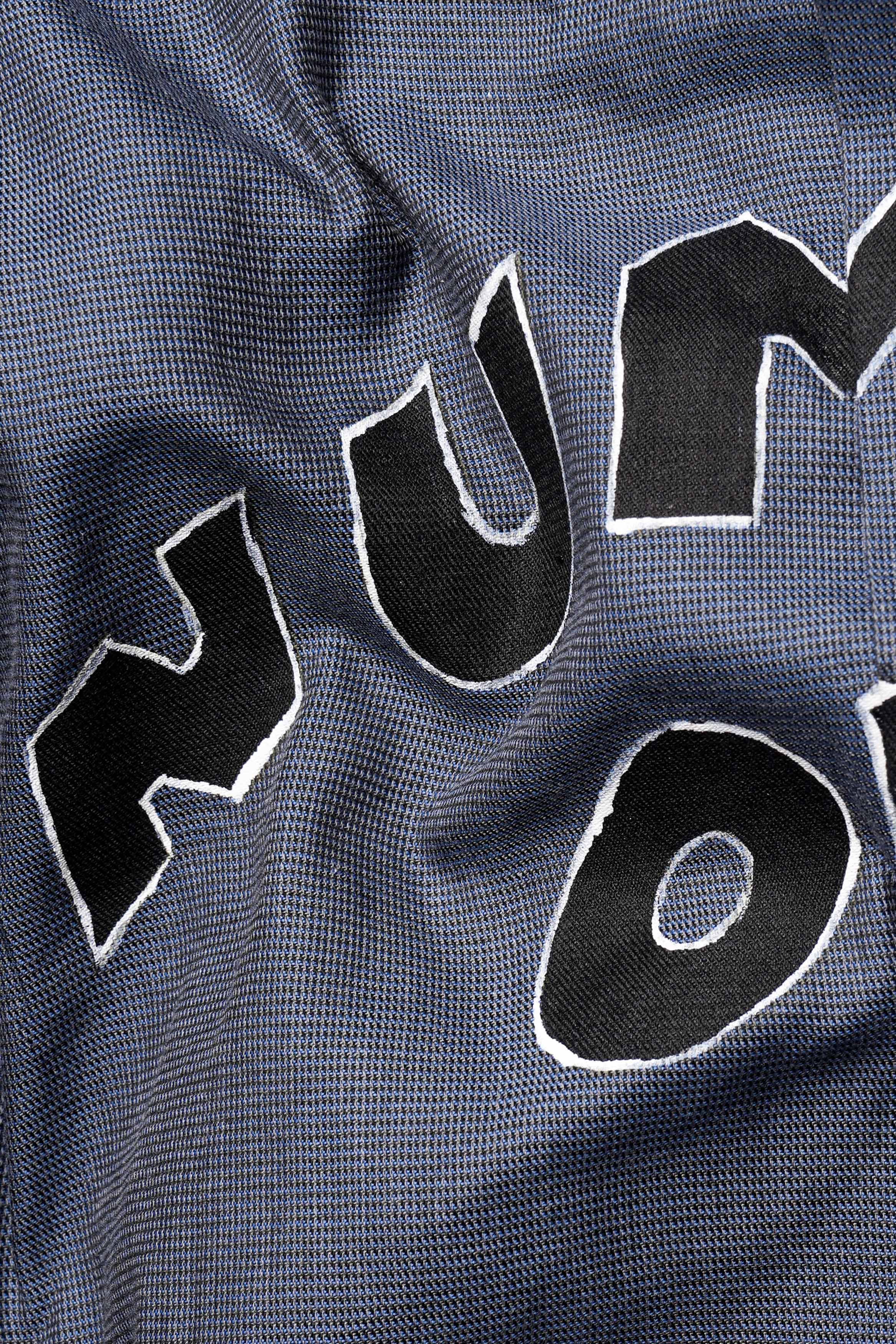 Fiord Blue and Black Funky Hand Painted Dobby Textured Premium Giza Cotton Designer Shirt 6474-CA-ART-38, 6474-CA-ART-H-38, 6474-CA-ART-39, 6474-CA-ART-H-39, 6474-CA-ART-40, 6474-CA-ART-H-40, 6474-CA-ART-42, 6474-CA-ART-H-42, 6474-CA-ART-44, 6474-CA-ART-H-44, 6474-CA-ART-46, 6474-CA-ART-H-46, 6474-CA-ART-48, 6474-CA-ART-H-48, 6474-CA-ART-50, 6474-CA-ART-H-50, 6474-CA-ART-52, 6474-CA-ART-H-52