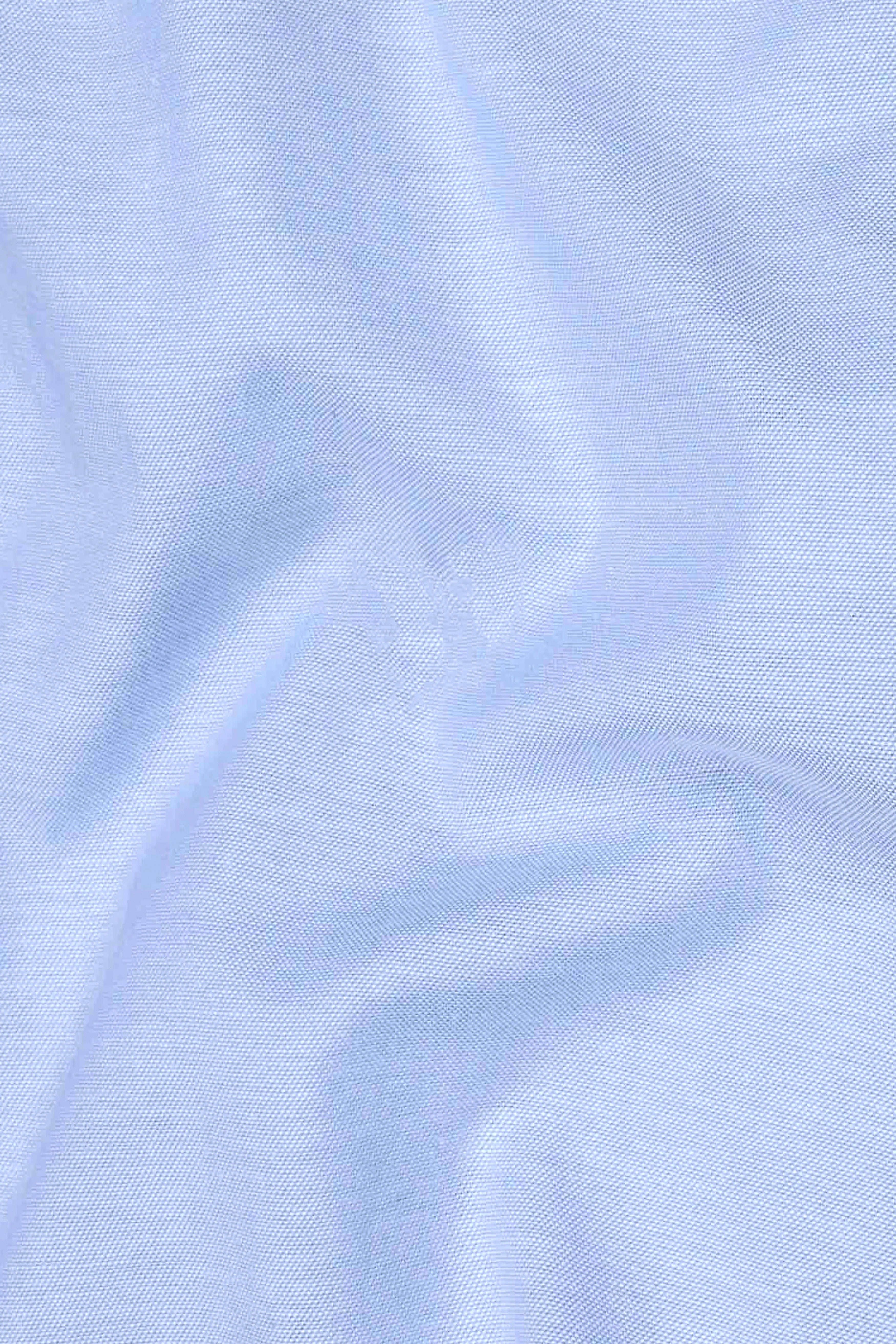 Tealish Blue and Gray Royal Oxford Shirt