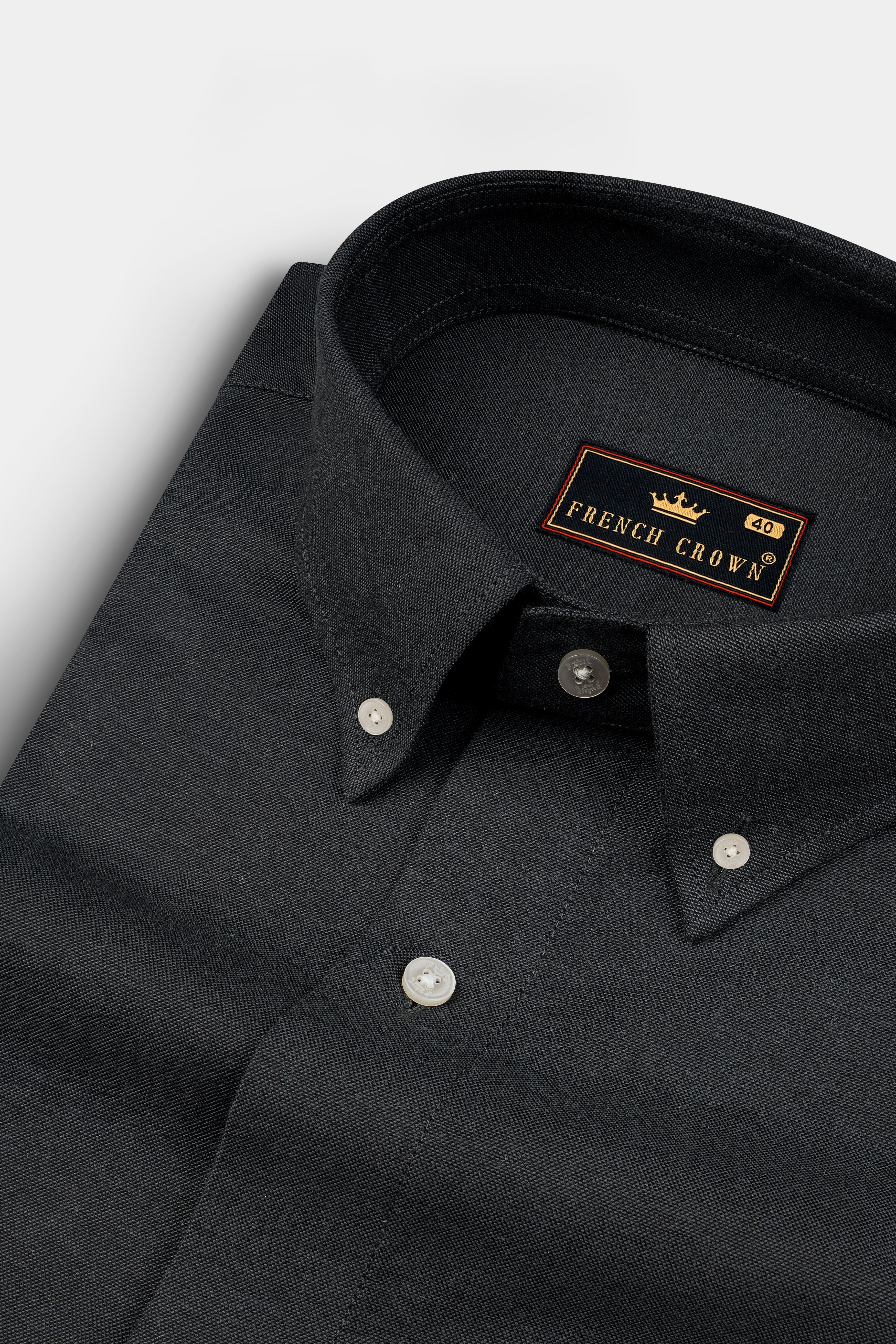Iridium Gray Royal Oxford Shirt