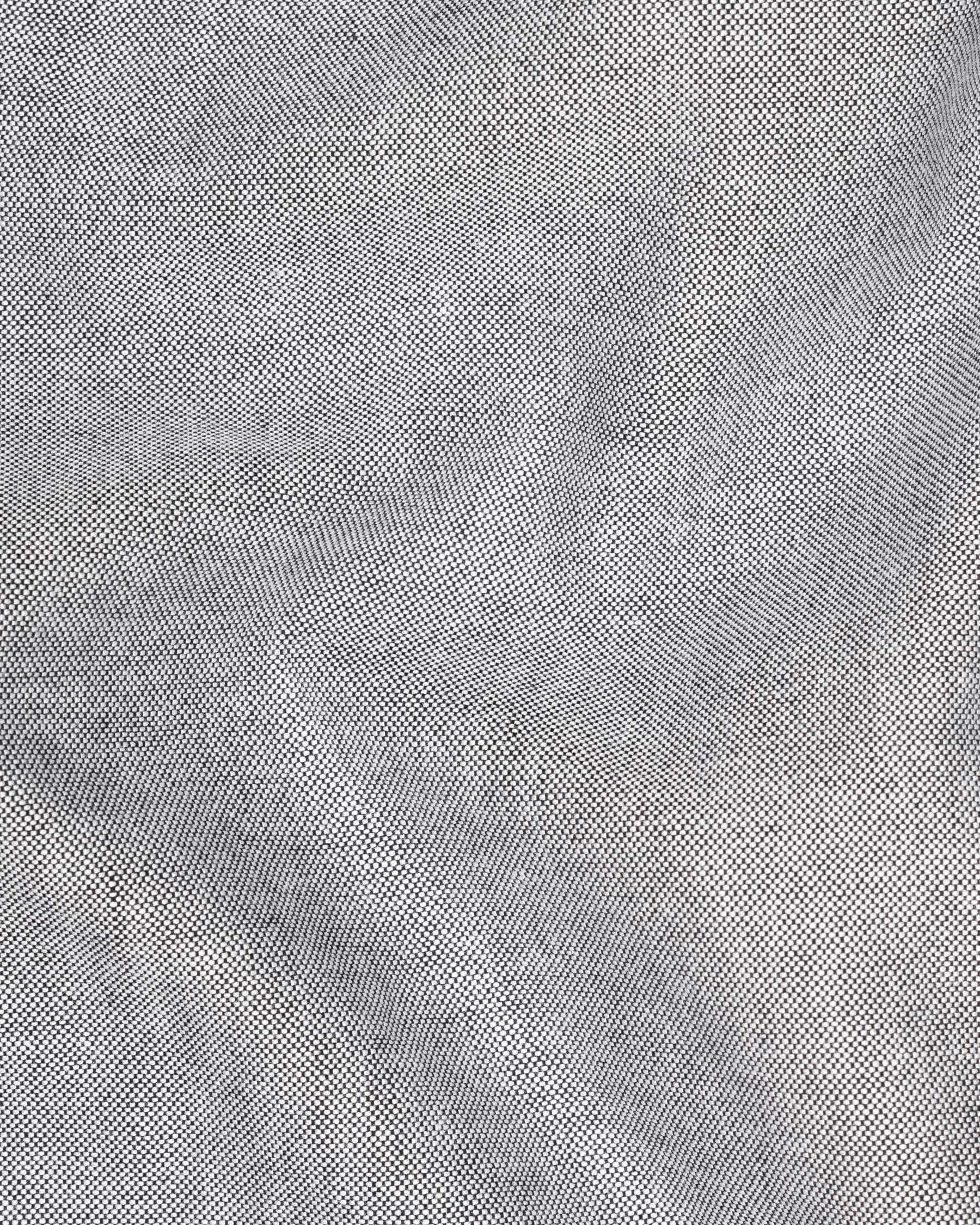 Pumice Gray with Pink Pocket Royal Oxford Shirt