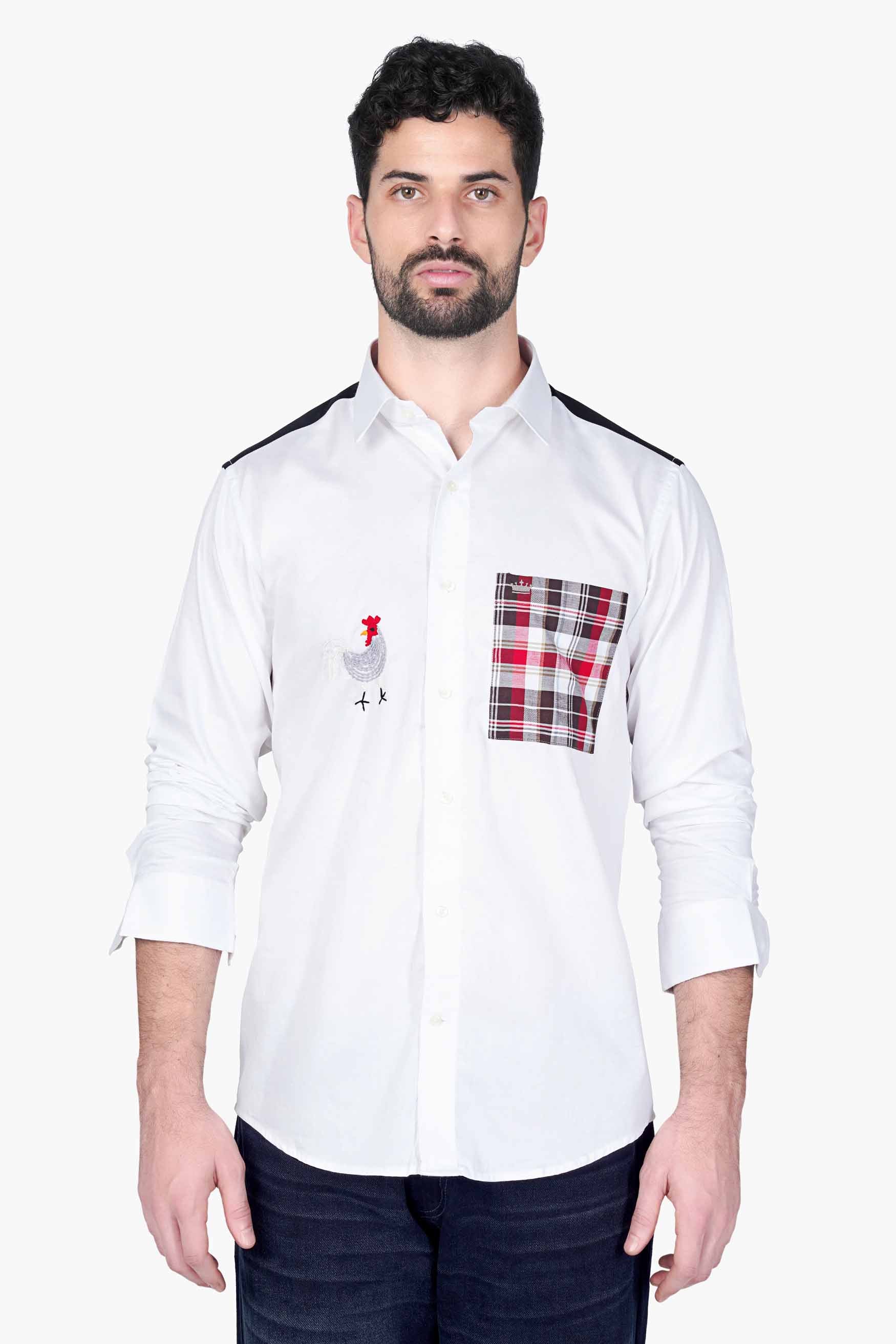Bright White and Persian Plum Checkered with Chicken Hand Stitched Subtle Sheen Super Soft Premium Cotton Designer Shirt 6732-D20-EA341-38, 6732-D20-EA341-H-38, 6732-D20-EA341-39, 6732-D20-EA341-H-39, 6732-D20-EA341-40, 6732-D20-EA341-H-40, 6732-D20-EA341-42, 6732-D20-EA341-H-42, 6732-D20-EA341-44, 6732-D20-EA341-H-44, 6732-D20-EA341-46, 6732-D20-EA341-H-46, 6732-D20-EA341-48, 6732-D20-EA341-H-48, 6732-D20-EA341-50, 6732-D20-EA341-H-50, 6732-D20-EA341-52, 6732-D20-EA341-H-52
