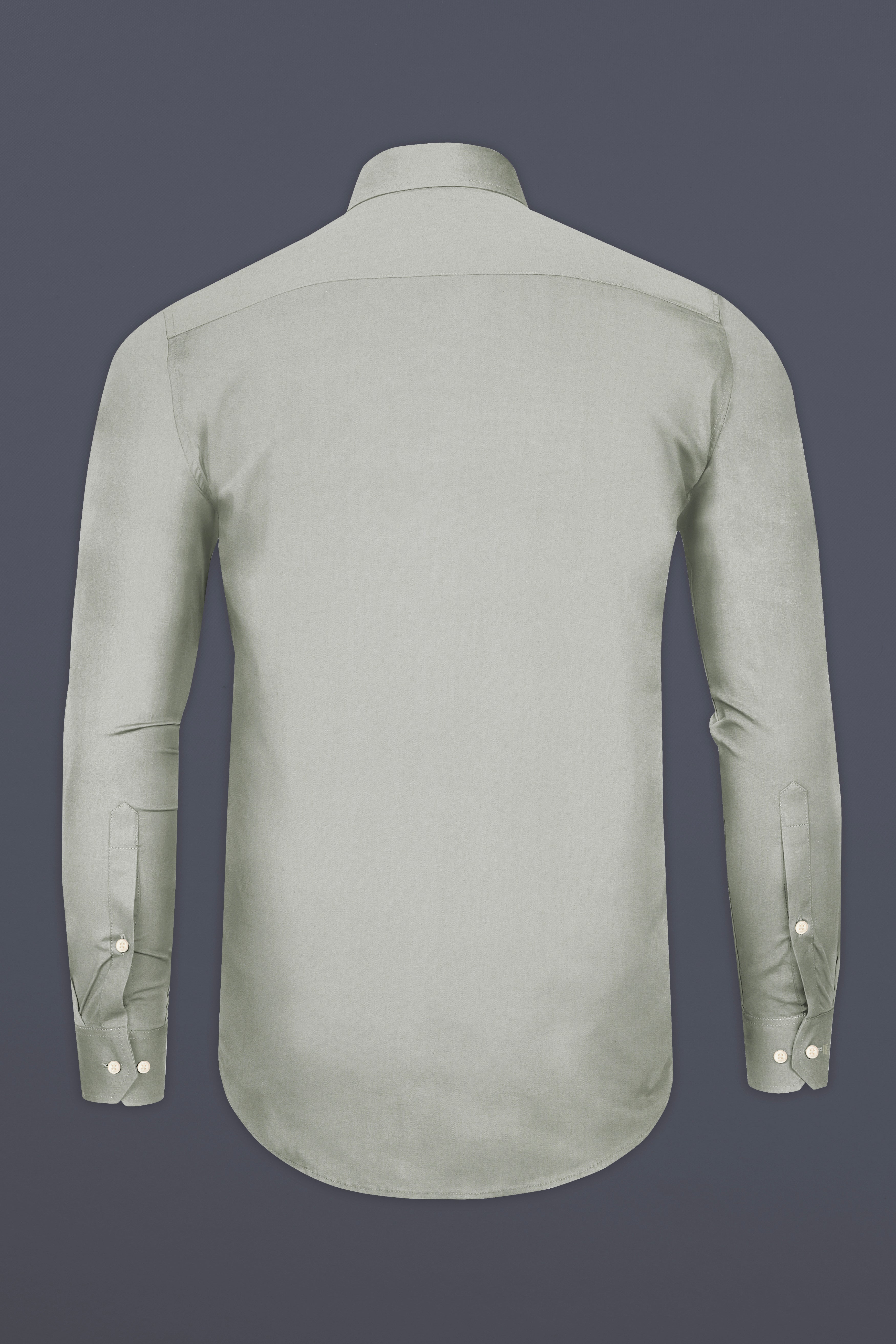 Surf Crest Green Super Soft Premium Cotton Tuxedo Shirt