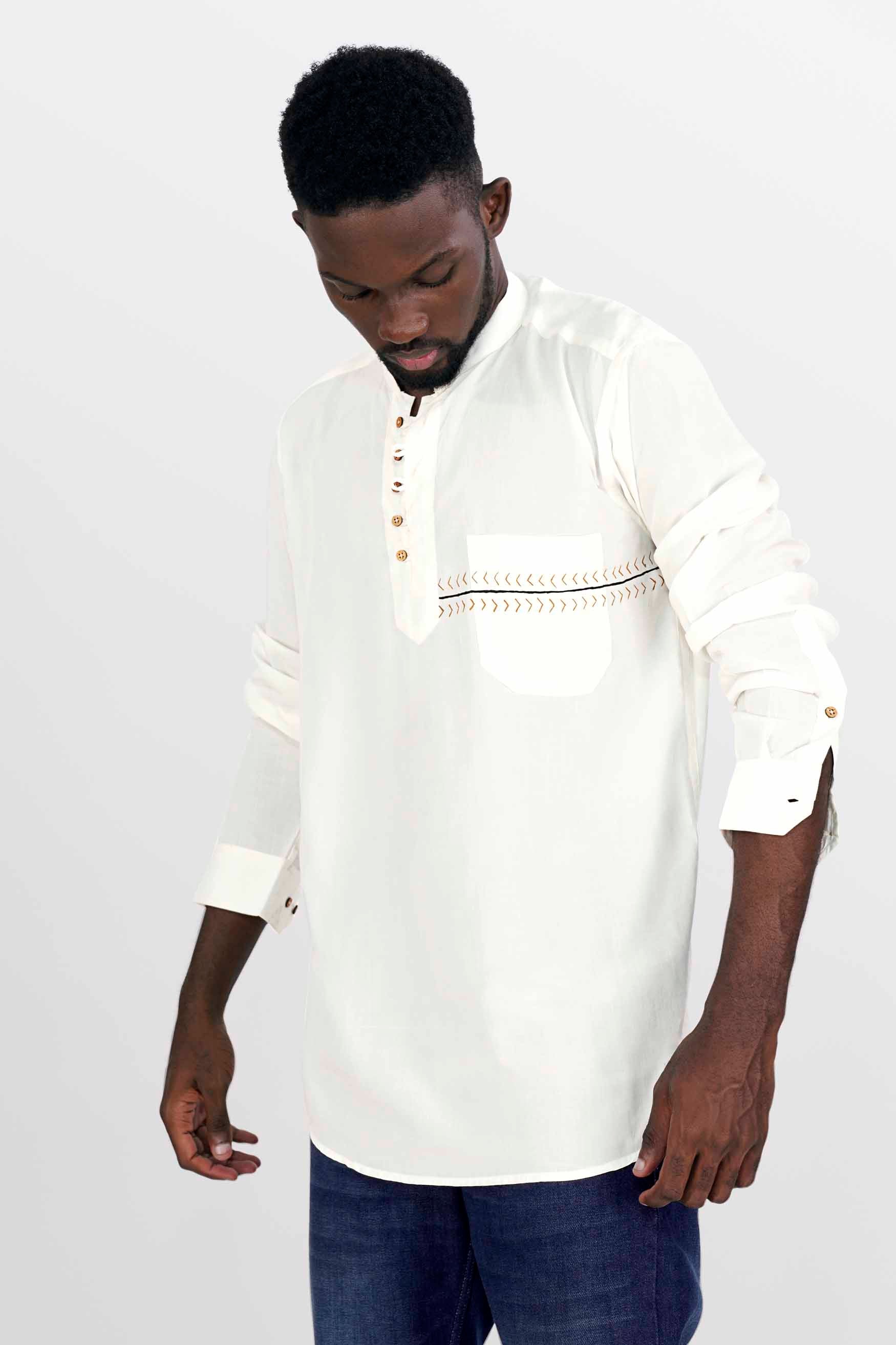Porcelain White Hand Painted Premium Tencel Kurta Shirt 6764-KS-ART-38, 6764-KS-ART-H-38, 6764-KS-ART-39, 6764-KS-ART-H-39, 6764-KS-ART-40, 6764-KS-ART-H-40, 6764-KS-ART-42, 6764-KS-ART-H-42, 6764-KS-ART-44, 6764-KS-ART-H-44, 6764-KS-ART-46, 6764-KS-ART-H-46, 6764-KS-ART-48, 6764-KS-ART-H-48, 6764-KS-ART-50, 6764-KS-ART-H-50, 6764-KS-ART-52, 6764-KS-ART-H-52