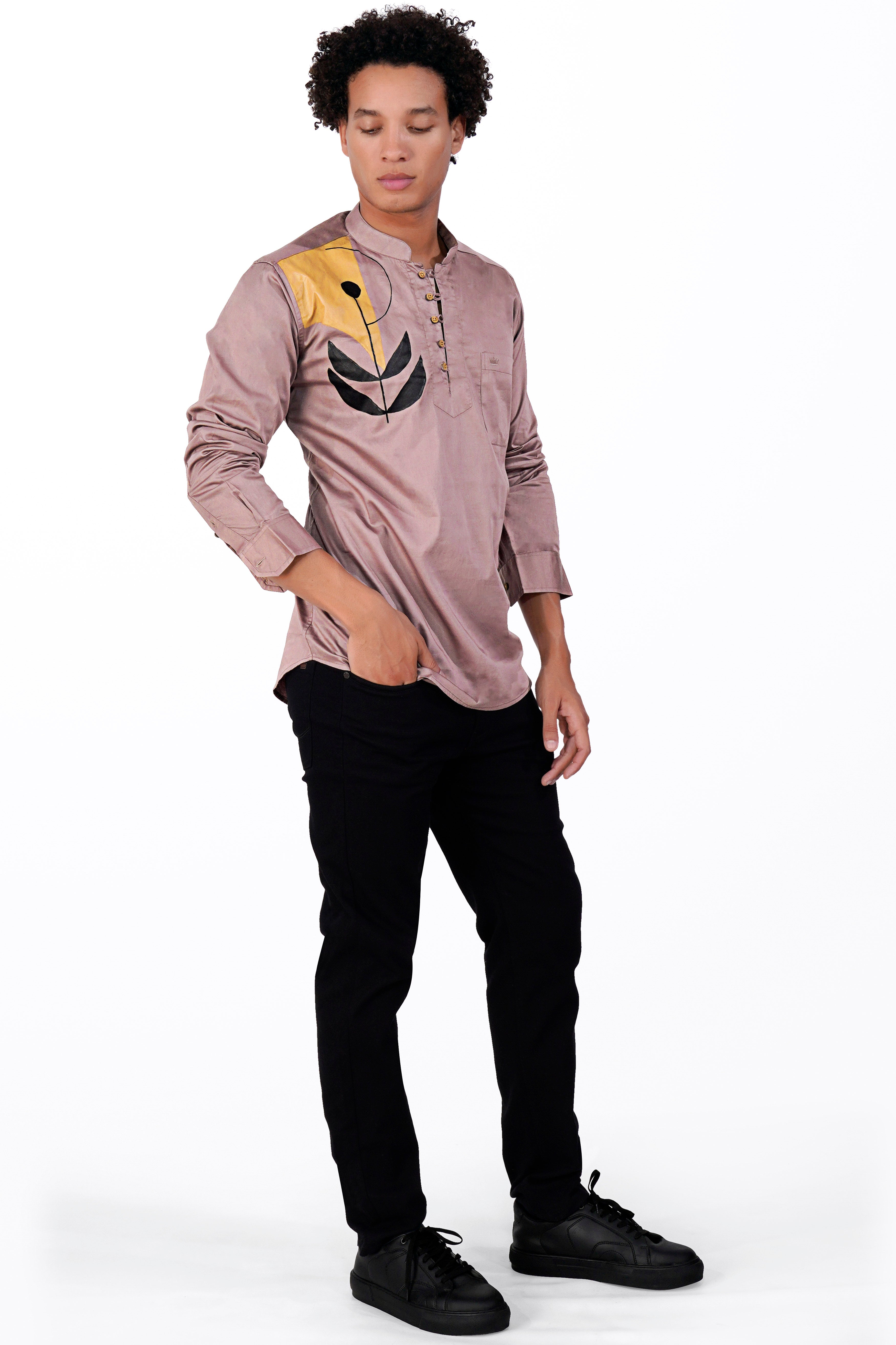 Mountain Lavender Hand Painted Super Soft Premium Cotton Designer Kurta Shirt 6806-KS-ART-38, 6806-KS-ART-H-38, 6806-KS-ART-39, 6806-KS-ART-H-39, 6806-KS-ART-40, 6806-KS-ART-H-40, 6806-KS-ART-42, 6806-KS-ART-H-42, 6806-KS-ART-44, 6806-KS-ART-H-44, 6806-KS-ART-46, 6806-KS-ART-H-46, 6806-KS-ART-48, 6806-KS-ART-H-48, 6806-KS-ART-50, 6806-KS-ART-H-50, 6806-KS-ART-52, 6806-KS-ART-H-52