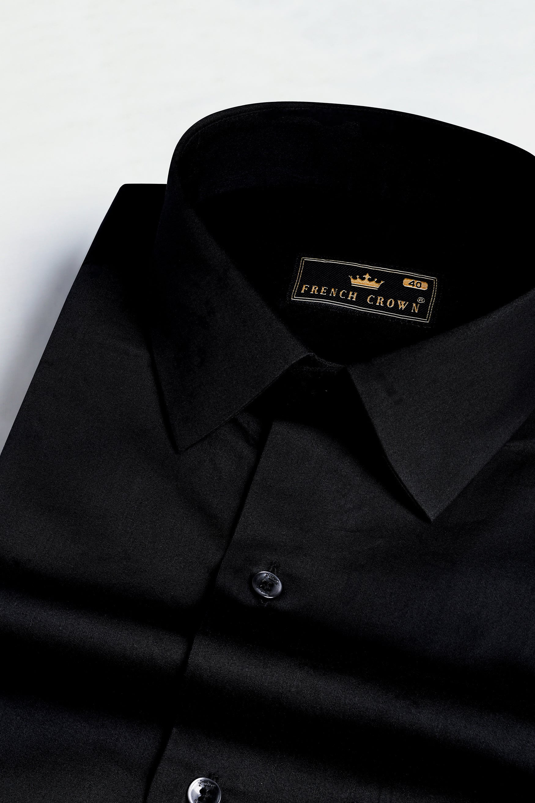 Jade Black leather elbow patch  Super Soft Premium Cotton Shirt