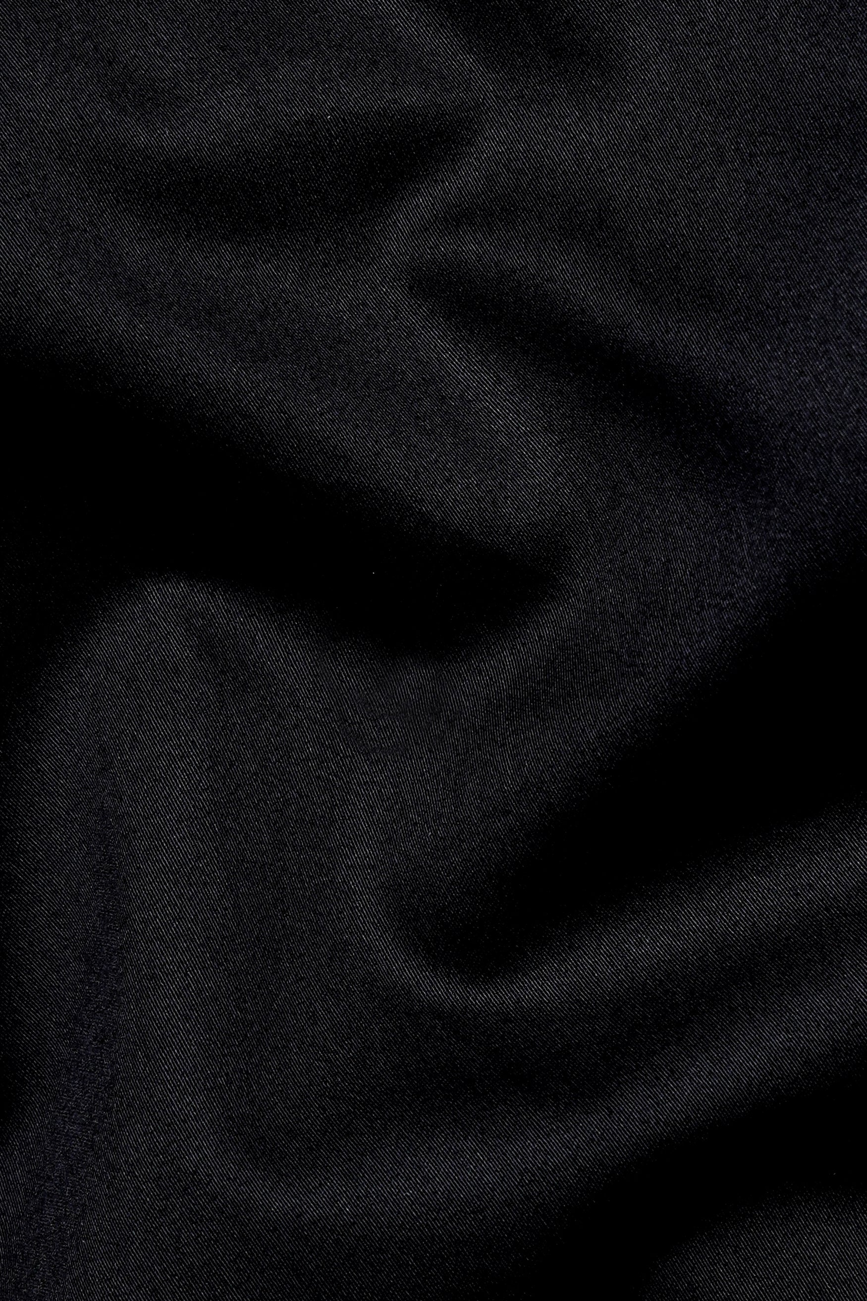 Jade Black leather elbow patch  Super Soft Premium Cotton Shirt