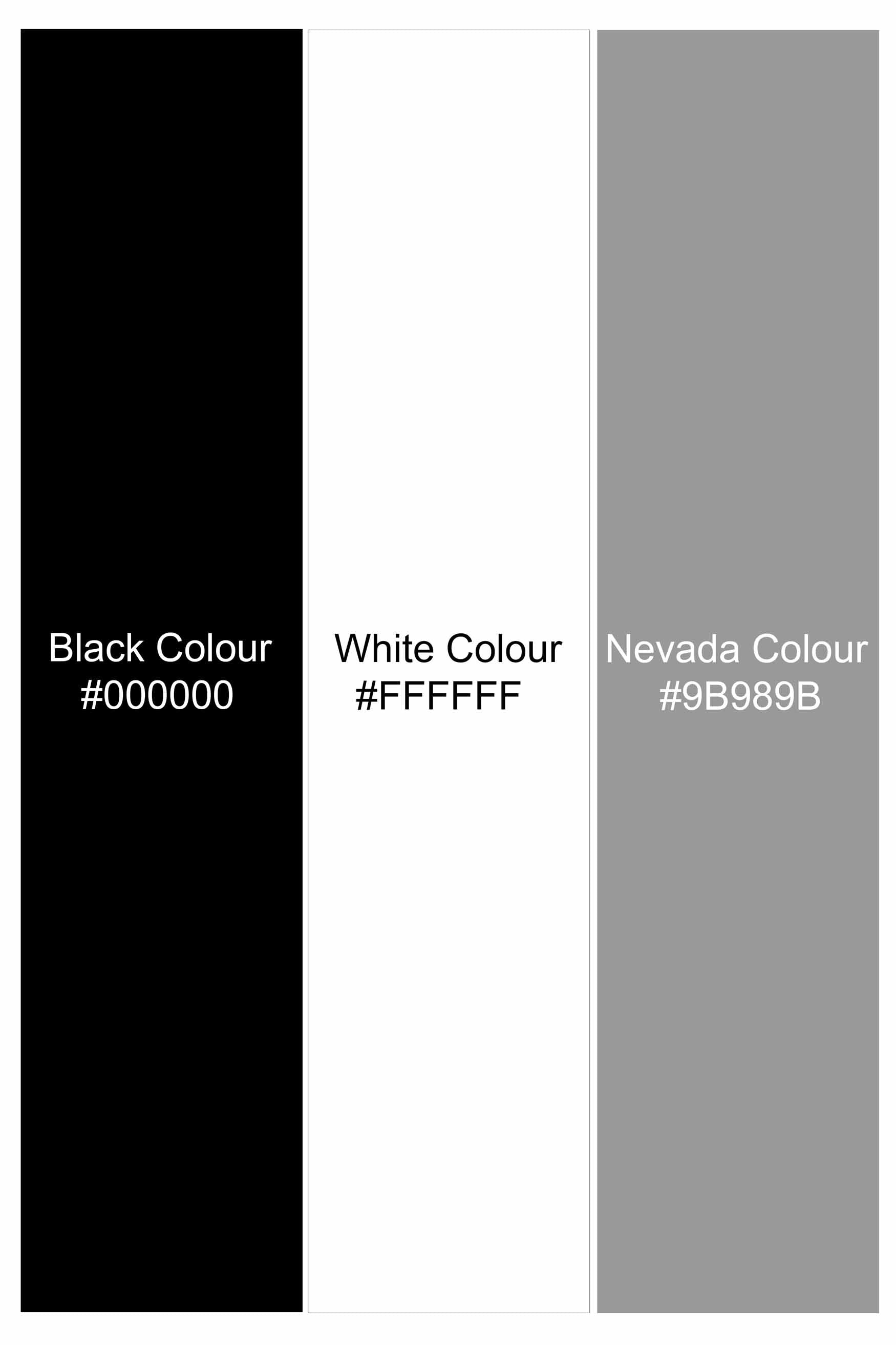 Jade Black with White and Nevada Gray Hand Painted Subtle Sheen Super Soft Premium Cotton Designer Shirt 6864-P125-ART-38, 6864-P125-ART-H-38, 6864-P125-ART-39, 6864-P125-ART-H-39, 6864-P125-ART-40, 6864-P125-ART-H-40, 6864-P125-ART-42, 6864-P125-ART-H-42, 6864-P125-ART-44, 6864-P125-ART-H-44, 6864-P125-ART-46, 6864-P125-ART-H-46, 6864-P125-ART-48, 6864-P125-ART-H-48, 6864-P125-ART-50, 6864-P125-ART-H-50, 6864-P125-ART-52, 6864-P125-ART-H-52