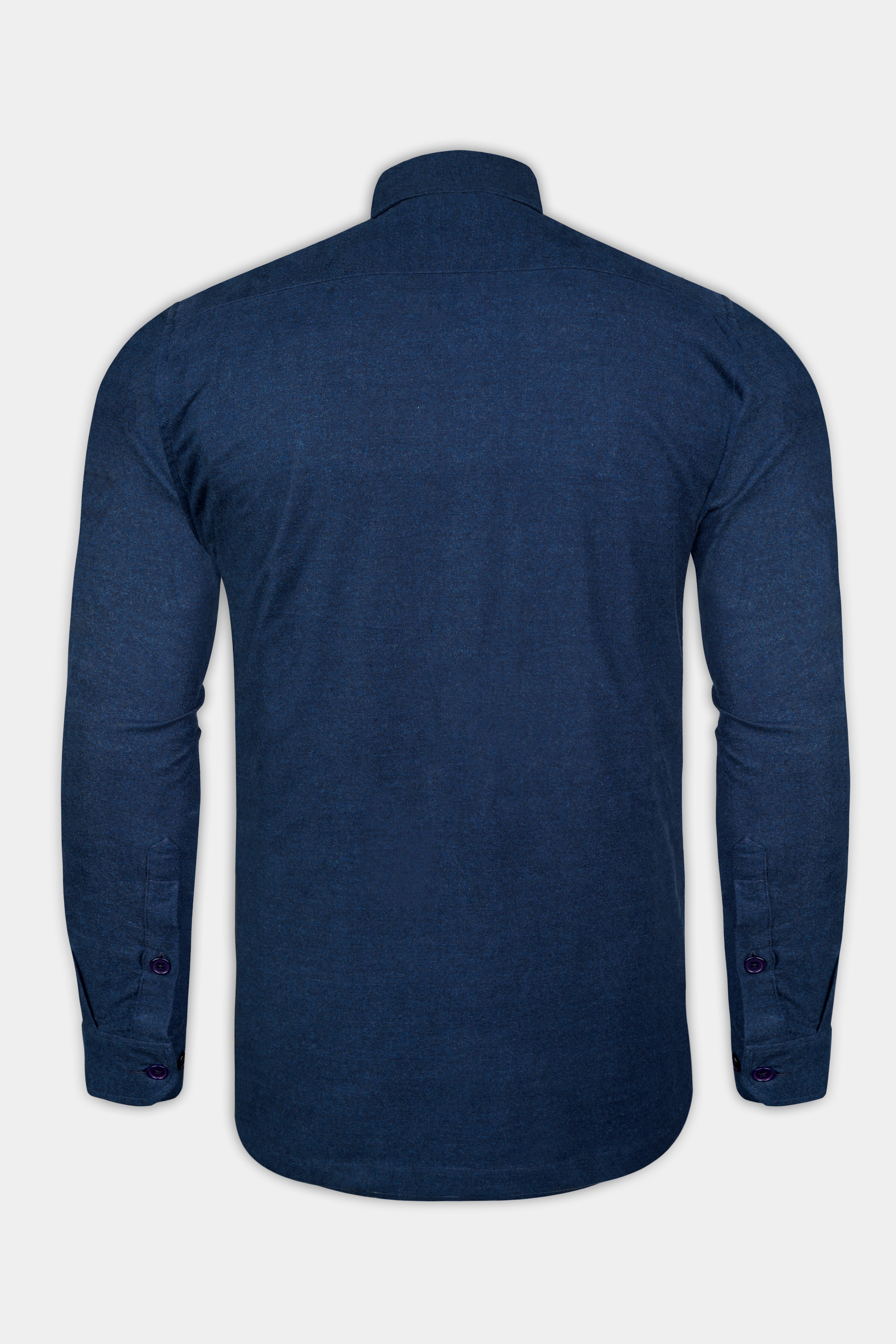 Blue Premium Flannel Overshirt/Shacket