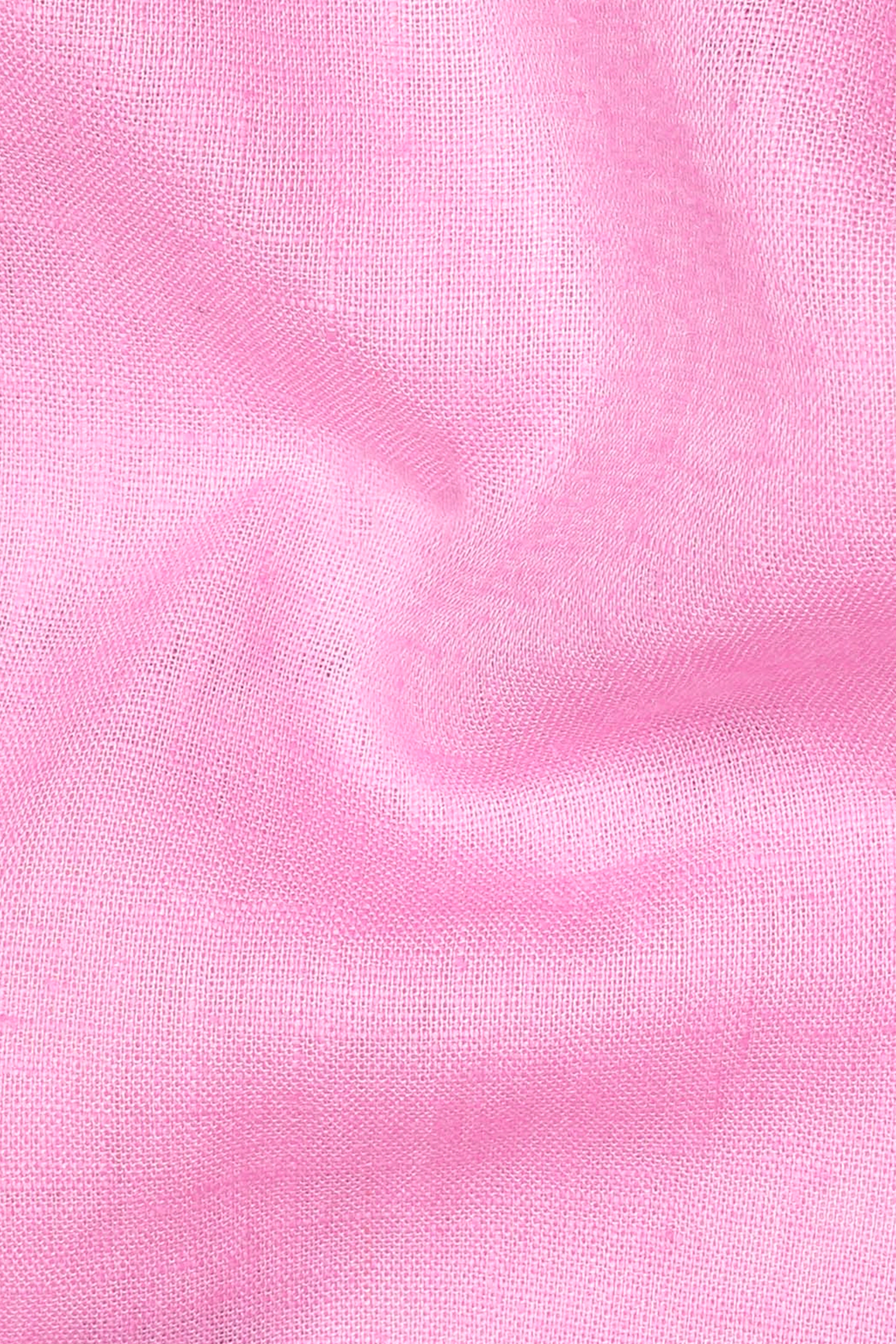 Can Can Pink Luxurious Linen Shirt
