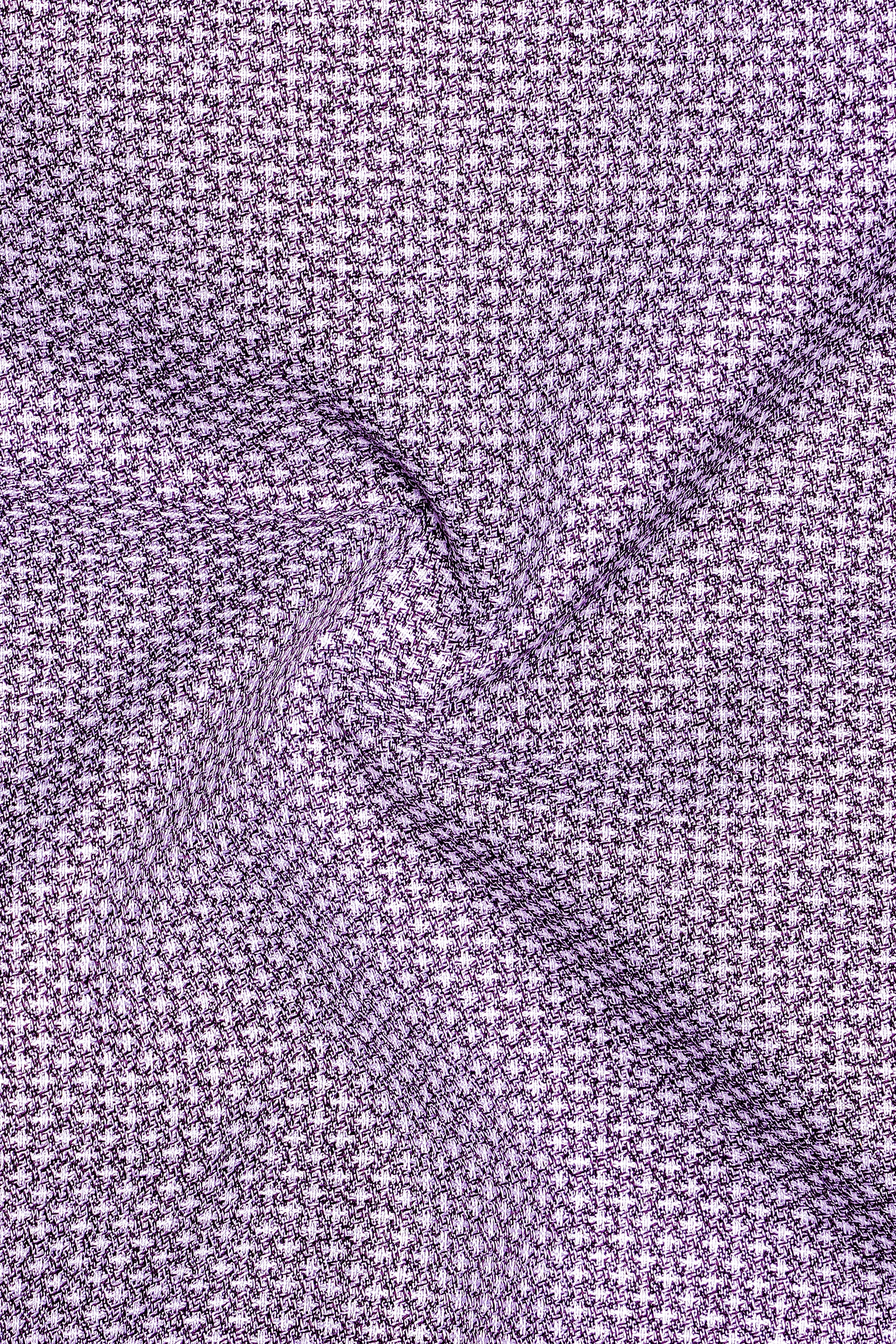 Rum Pink and White Dobby Textured Premium Giza Cotton Shirt