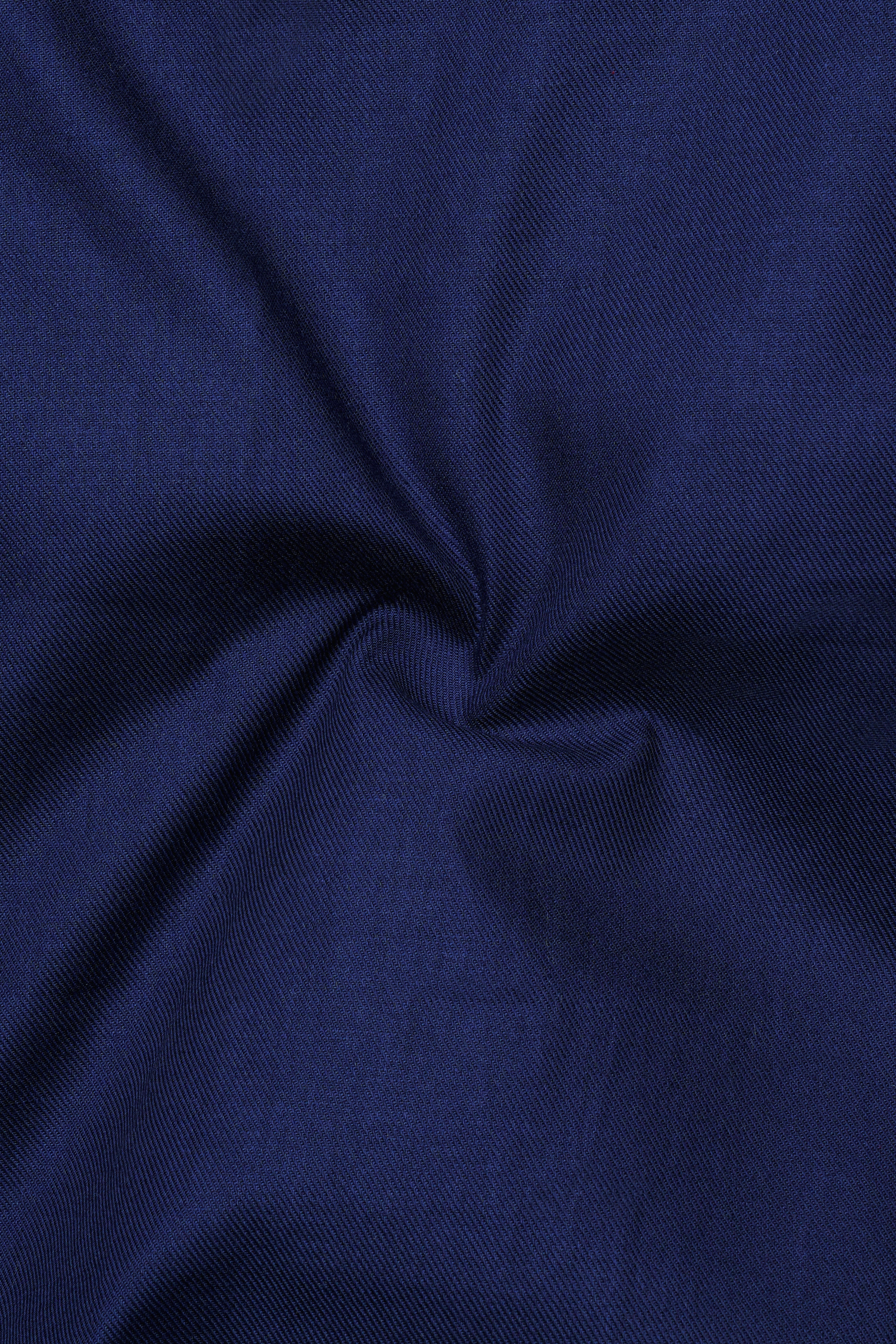 Rhino Blue Luxurious Linen Shirt