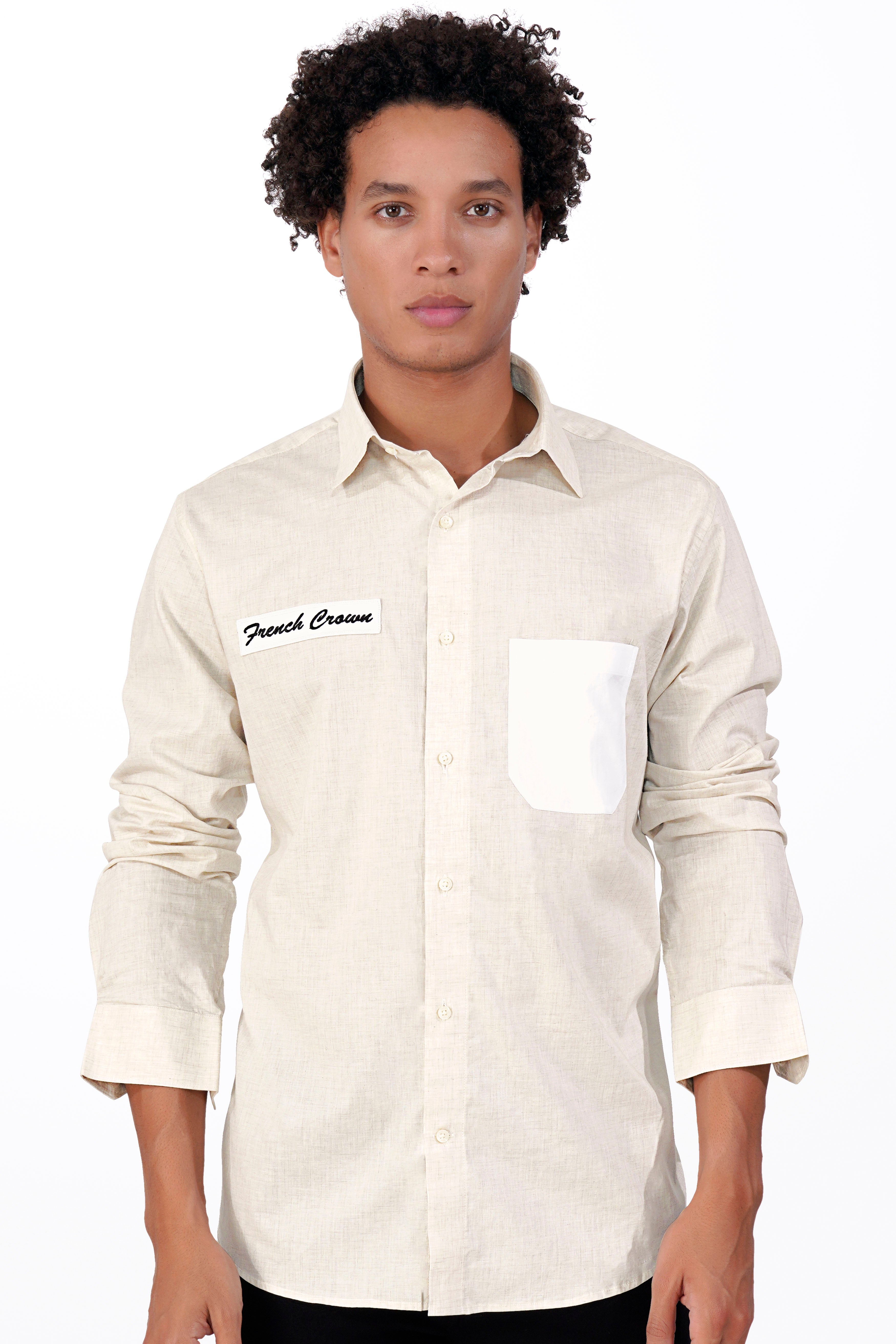 Platinum Cream Patchwork Premium Cotton Designer Shirt 7566-P310-E207-38, 7566-P310-E207-H-38, 7566-P310-E207-39, 7566-P310-E207-H-39, 7566-P310-E207-40, 7566-P310-E207-H-40, 7566-P310-E207-42, 7566-P310-E207-H-42, 7566-P310-E207-44, 7566-P310-E207-H-44, 7566-P310-E207-46, 7566-P310-E207-H-46, 7566-P310-E207-48, 7566-P310-E207-H-48, 7566-P310-E207-50, 7566-P310-E207-H-50, 7566-P310-E207-52, 7566-P310-E207-H-52