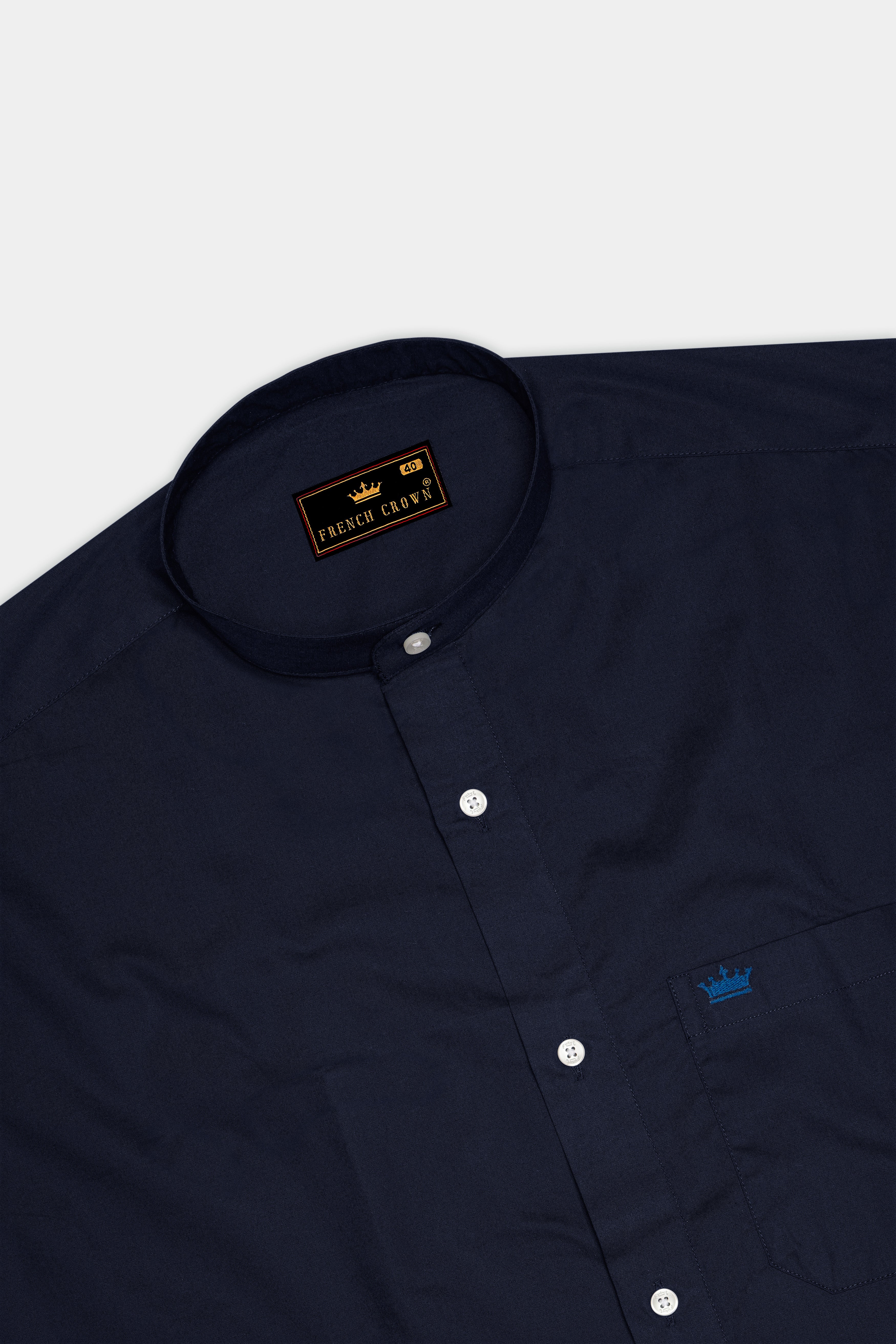 Gunmetal Blue Super Soft Premium Cotton Shirt