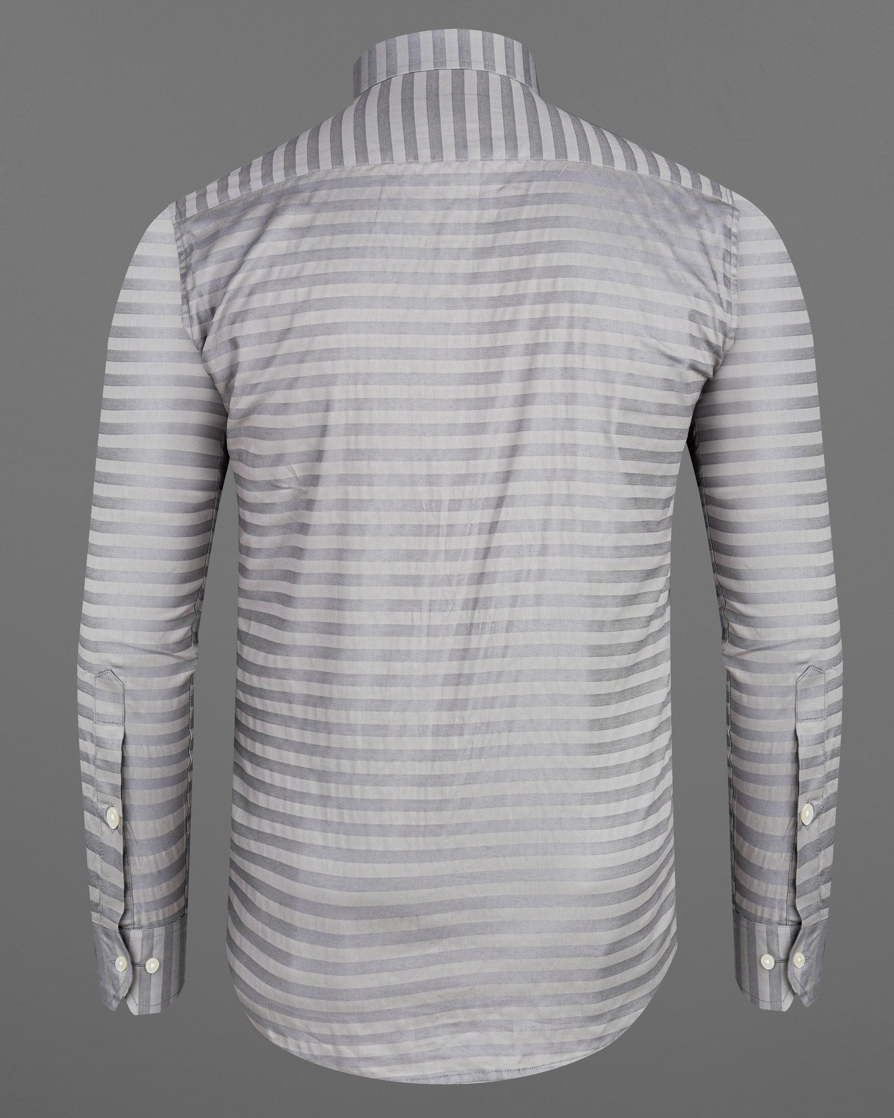 Pale Slate Gray and Mountain Mist Gray Snake Pleated Striped Dobby Shirt 7675-TXD-38, 7675-TXD-H-38, 7675-TXD-39,7675-TXD-H-39, 7675-TXD-40, 7675-TXD-H-40, 7675-TXD-42, 7675-TXD-H-42, 7675-TXD-44, 7675-TXD-H-44, 7675-TXD-46, 7675-TXD-H-46, 7675-TXD-48, 7675-TXD-H-48, 7675-TXD-50, 7675-TXD-H-50, 7675-TXD-52, 7675-TXD-H-52