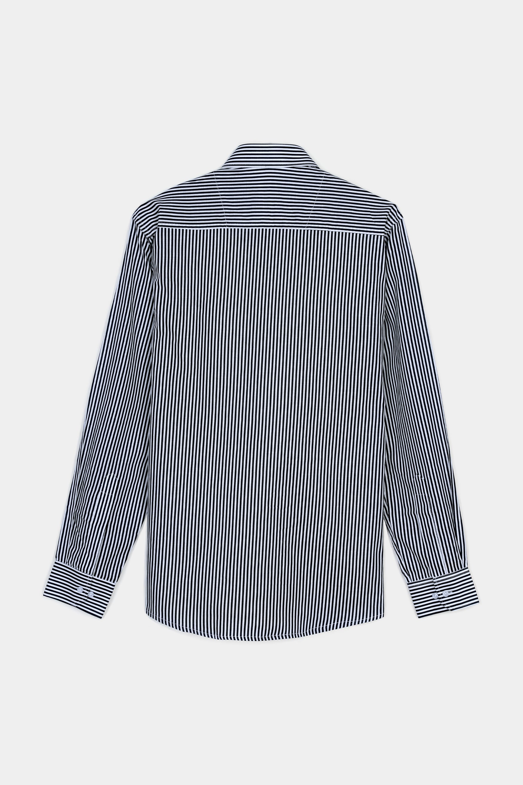 7swords-Bright White and Black Striped Premium Cotton Shirt 7S-101-38, 7S-101-H-38, 7S-101-39, 7S-101-H-39, 7S-101-40, 7S-101-H-40, 7S-101-42, 7S-101-H-42, 7S-101-44, 7S-101-H-44, 7S-101-46, 7S-101-H-46, 7S-101-48, 7S-101-H-48, 7S-101-50, 7S-101-H-50, 7S-101-52, 7S-101-H-52