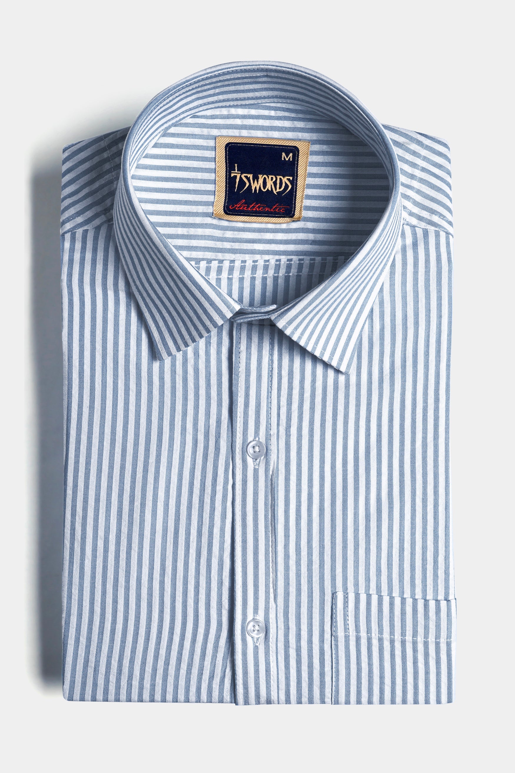 7swords-Perano Blue and White Striped Premium Cotton Shirt 7S-115-38, 7S-115-H-38, 7S-115-39, 7S-115-H-39, 7S-115-40, 7S-115-H-40, 7S-115-42, 7S-115-H-42, 7S-115-44, 7S-115-H-44, 7S-115-46, 7S-115-H-46, 7S-115-48, 7S-115-H-48, 7S-115-50, 7S-115-H-50, 7S-115-52, 7S-115-H-52
