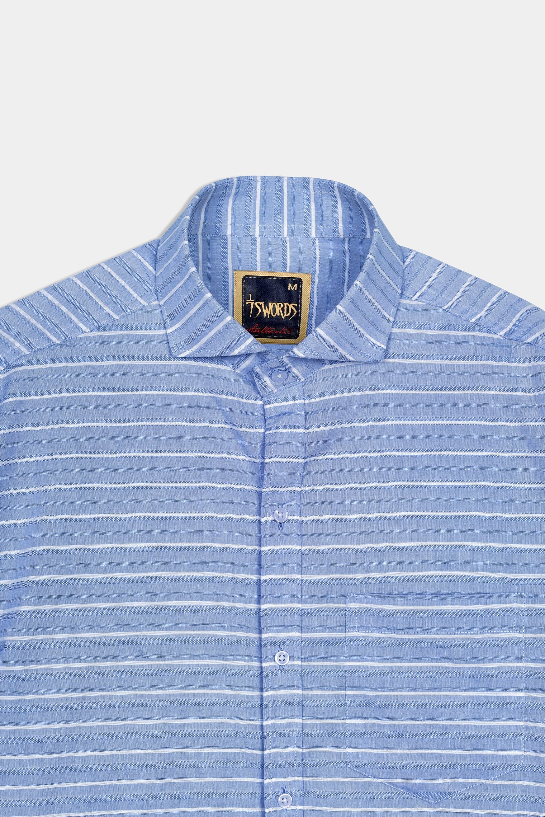 7swords-Polo Blue and White Striped Premium Cotton Shirt 7S-116-CA-38, 7S-116-CA-H-38, 7S-116-CA-39, 7S-116-CA-H-39, 7S-116-CA-40, 7S-116-CA-H-40, 7S-116-CA-42, 7S-116-CA-H-42, 7S-116-CA-44, 7S-116-CA-H-44, 7S-116-CA-46, 7S-116-CA-H-46, 7S-116-CA-48, 7S-116-CA-H-48, 7S-116-CA-50, 7S-116-CA-H-50, 7S-116-CA-52, 7S-116-CA-H-52