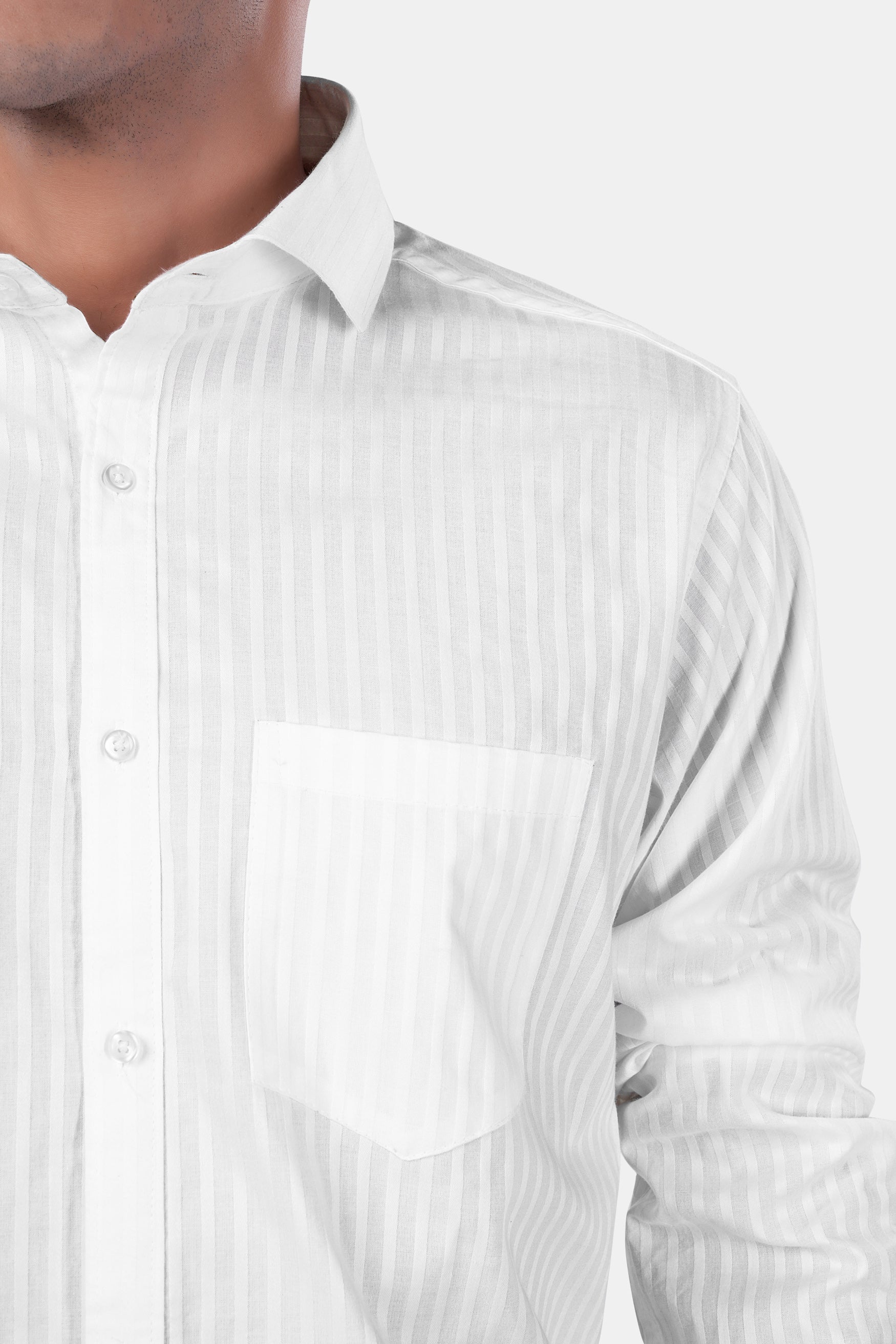 7swords-Bright White Striped Premium Cotton Shirt 7S-130-CA-38, 7S-130-CA-H-38, 7S-130-CA-39, 7S-130-CA-H-39, 7S-130-CA-40, 7S-130-CA-H-40, 7S-130-CA-42, 7S-130-CA-H-42, 7S-130-CA-44, 7S-130-CA-H-44, 7S-130-CA-46, 7S-130-CA-H-46, 7S-130-CA-48, 7S-130-CA-H-48, 7S-130-CA-50, 7S-130-CA-H-50, 7S-130-CA-52, 7S-130-CA-H-52